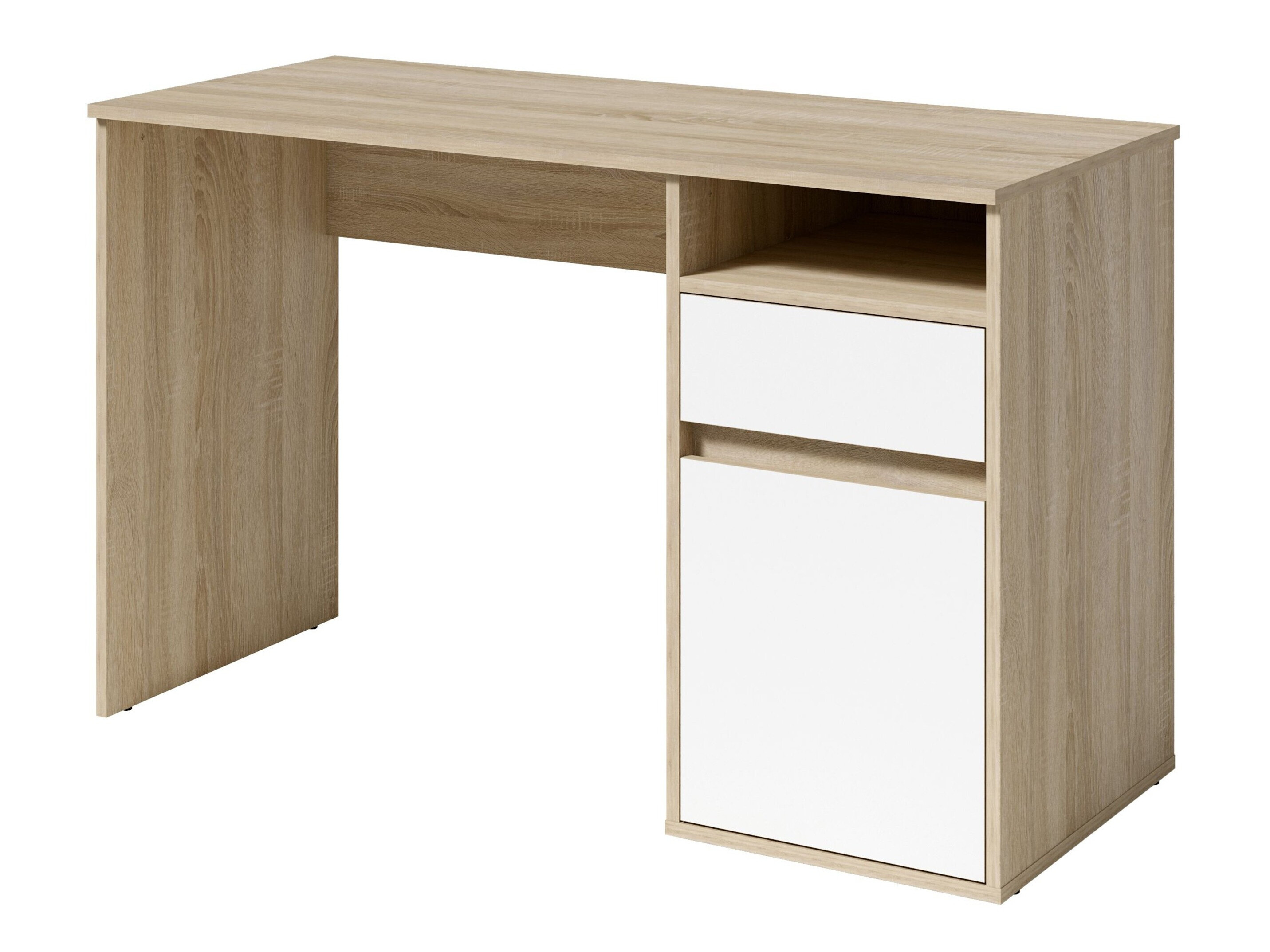 Birou Baytown 190 (Alb + Stejar Sonoma)