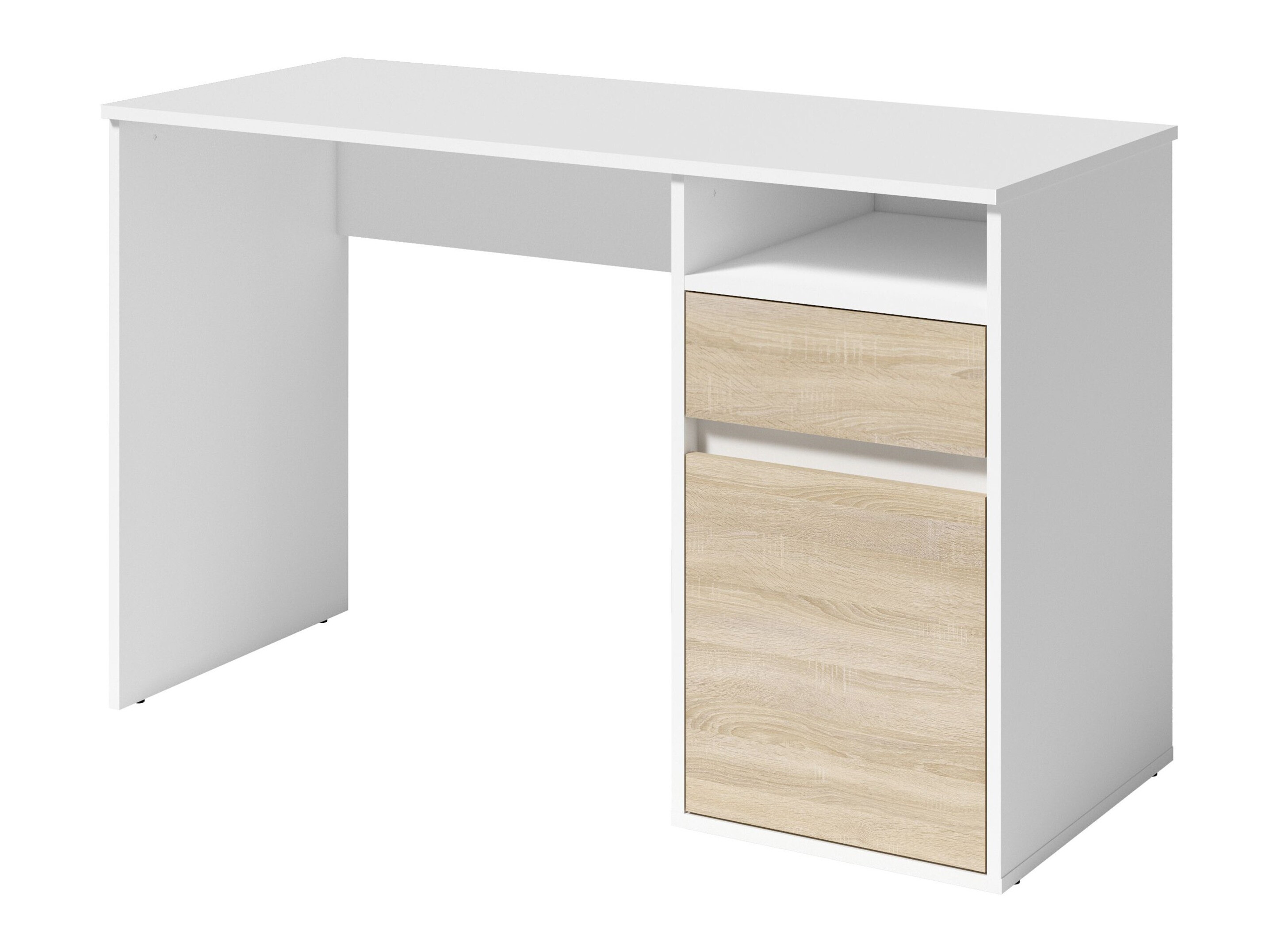 Birou Baytown 190 (Alb + Stejar Sonoma)