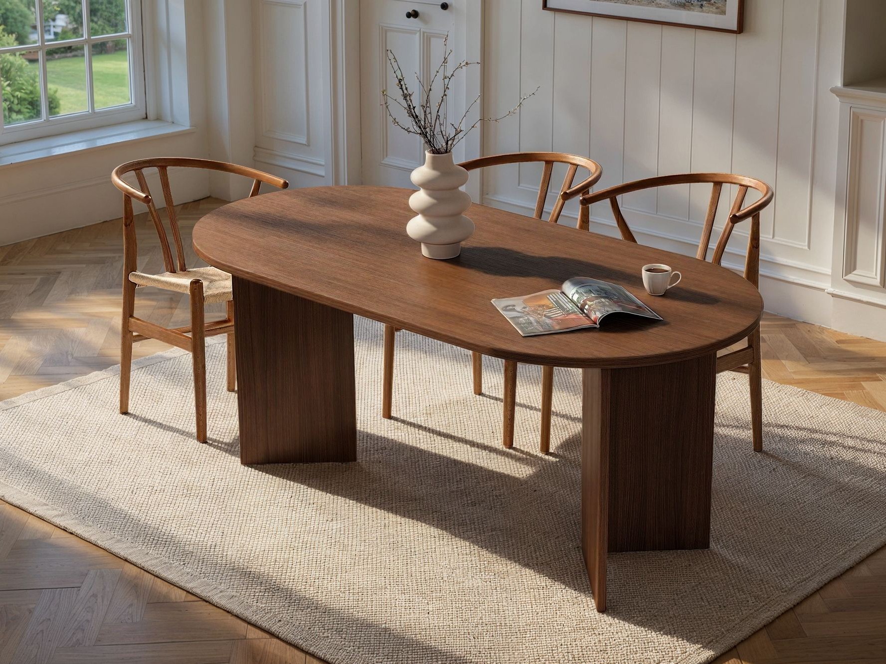 Masă Novato 131 (Nuc)