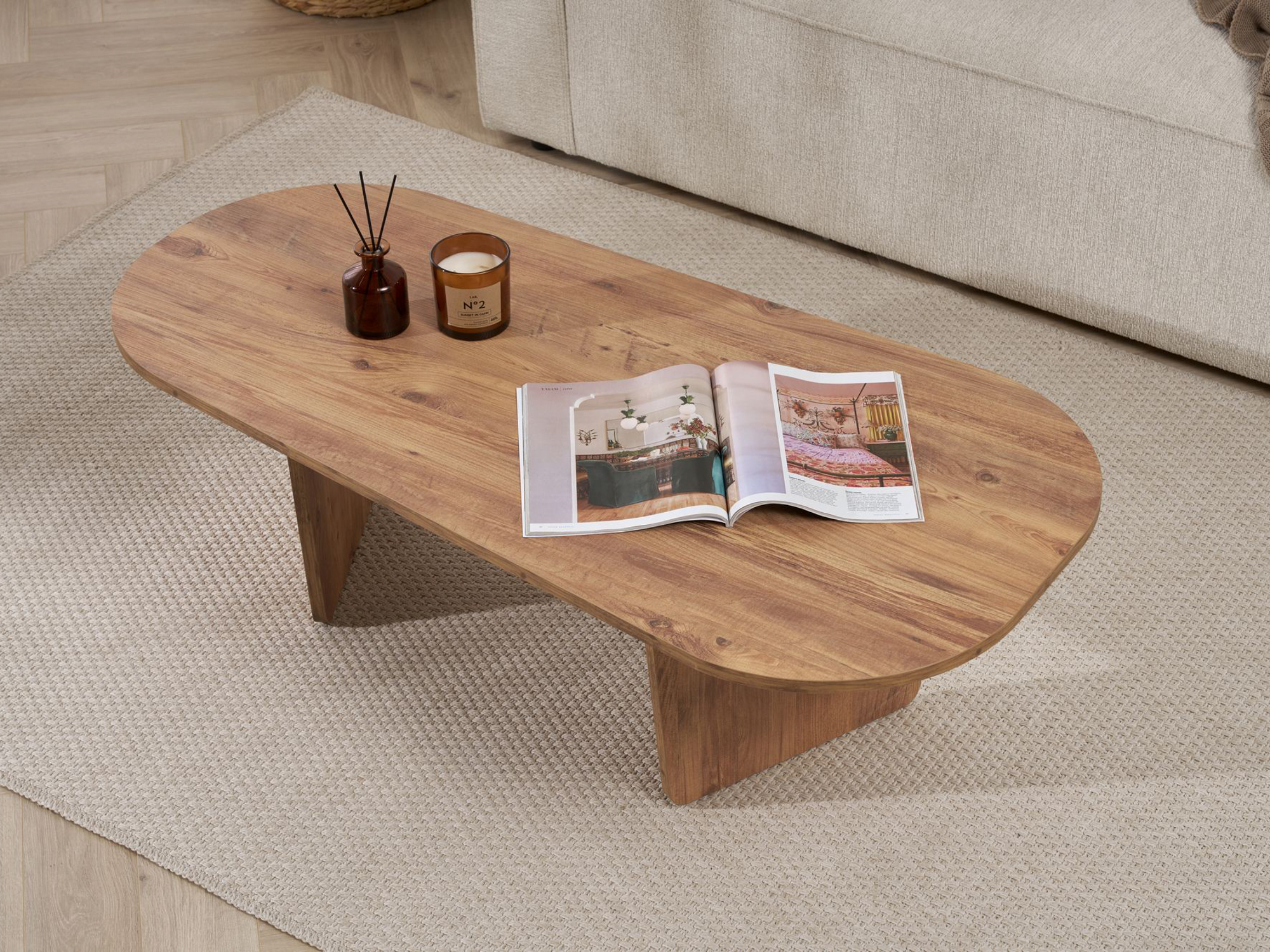 Măsuță de cafea Novato 135 (Pin)