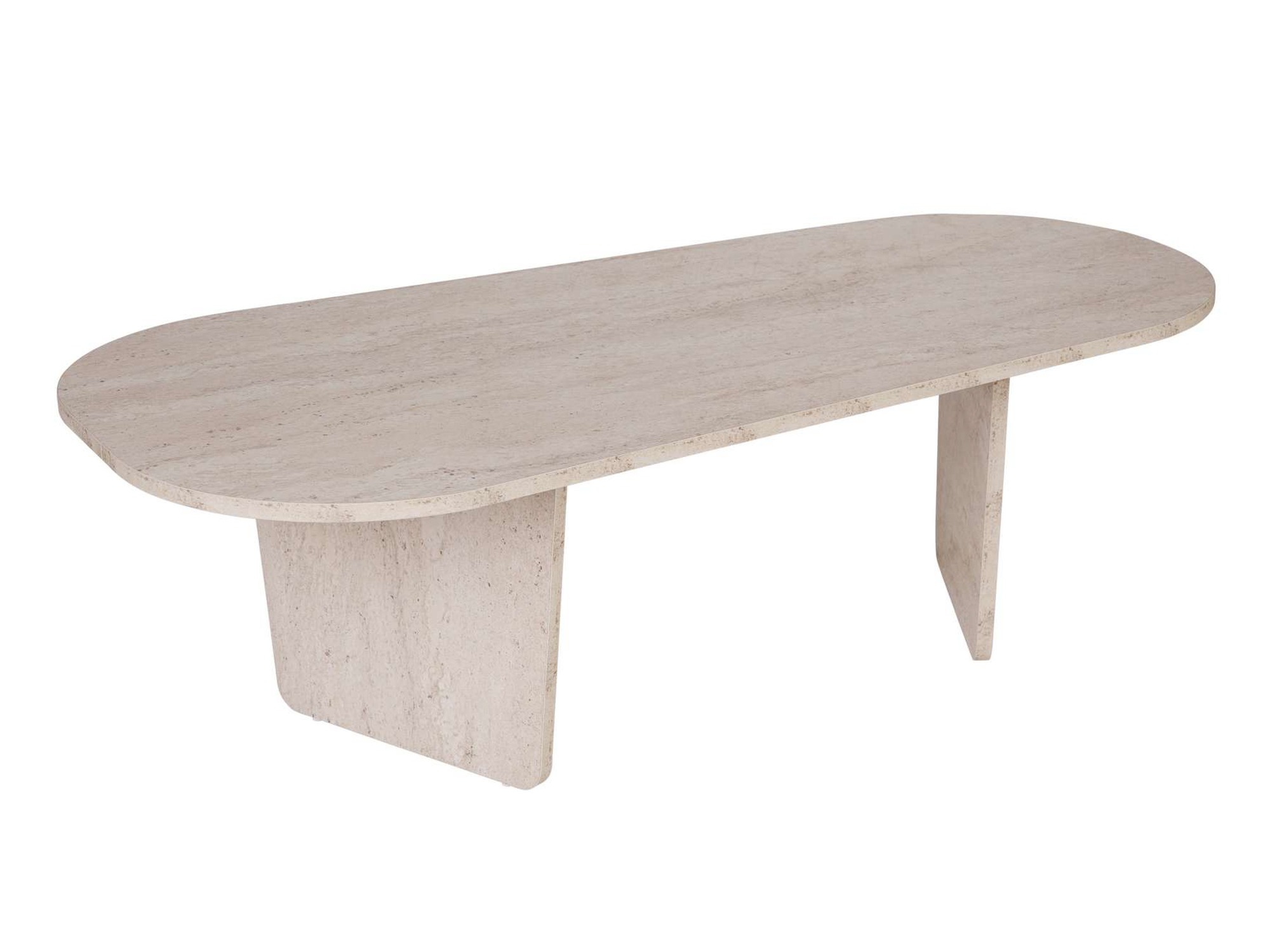 Măsuță de cafea Novato 135 (Travertin ușor)