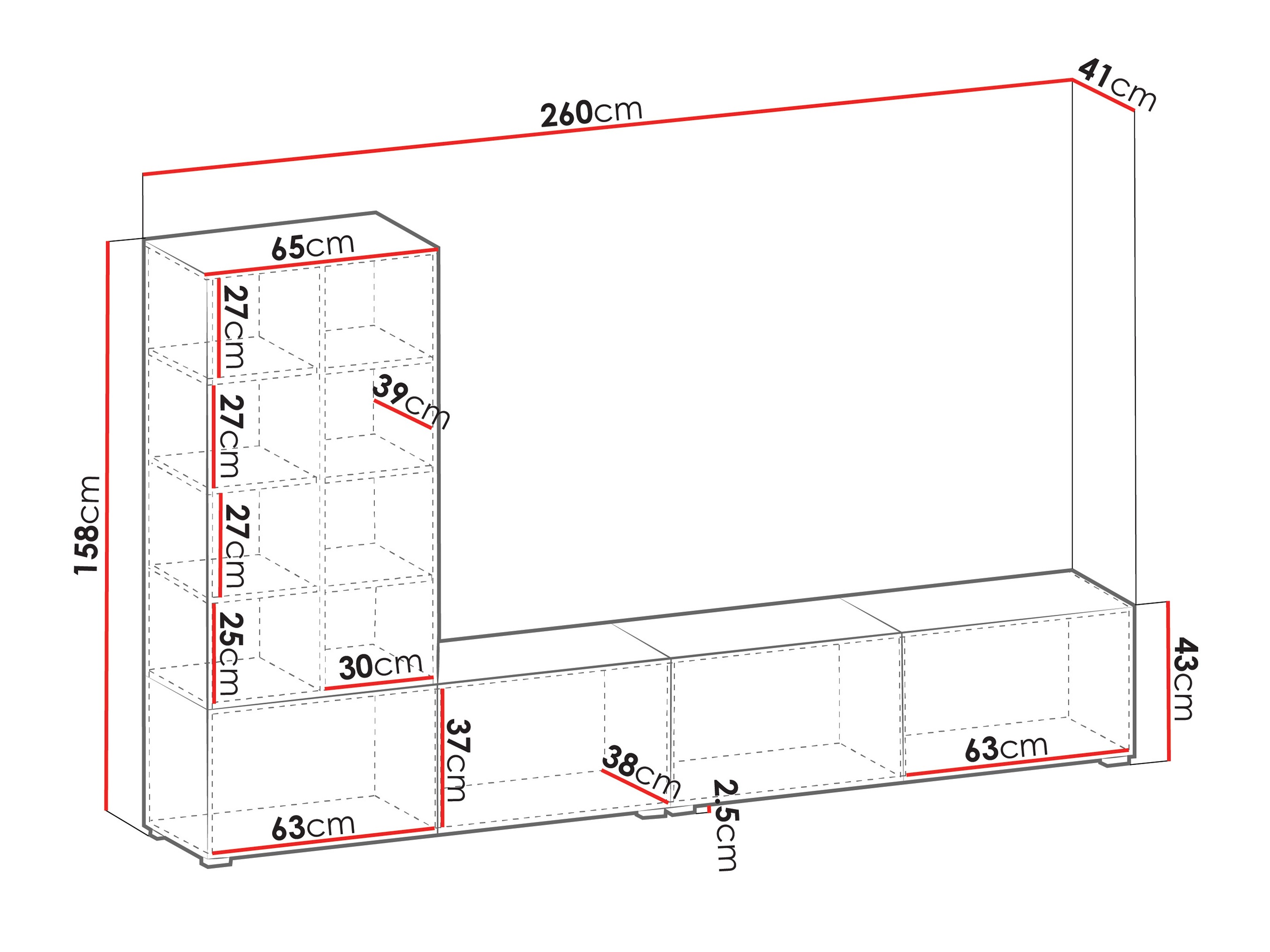 Set de living Comfivo Tutelar (Nuc + Marmură neagră)