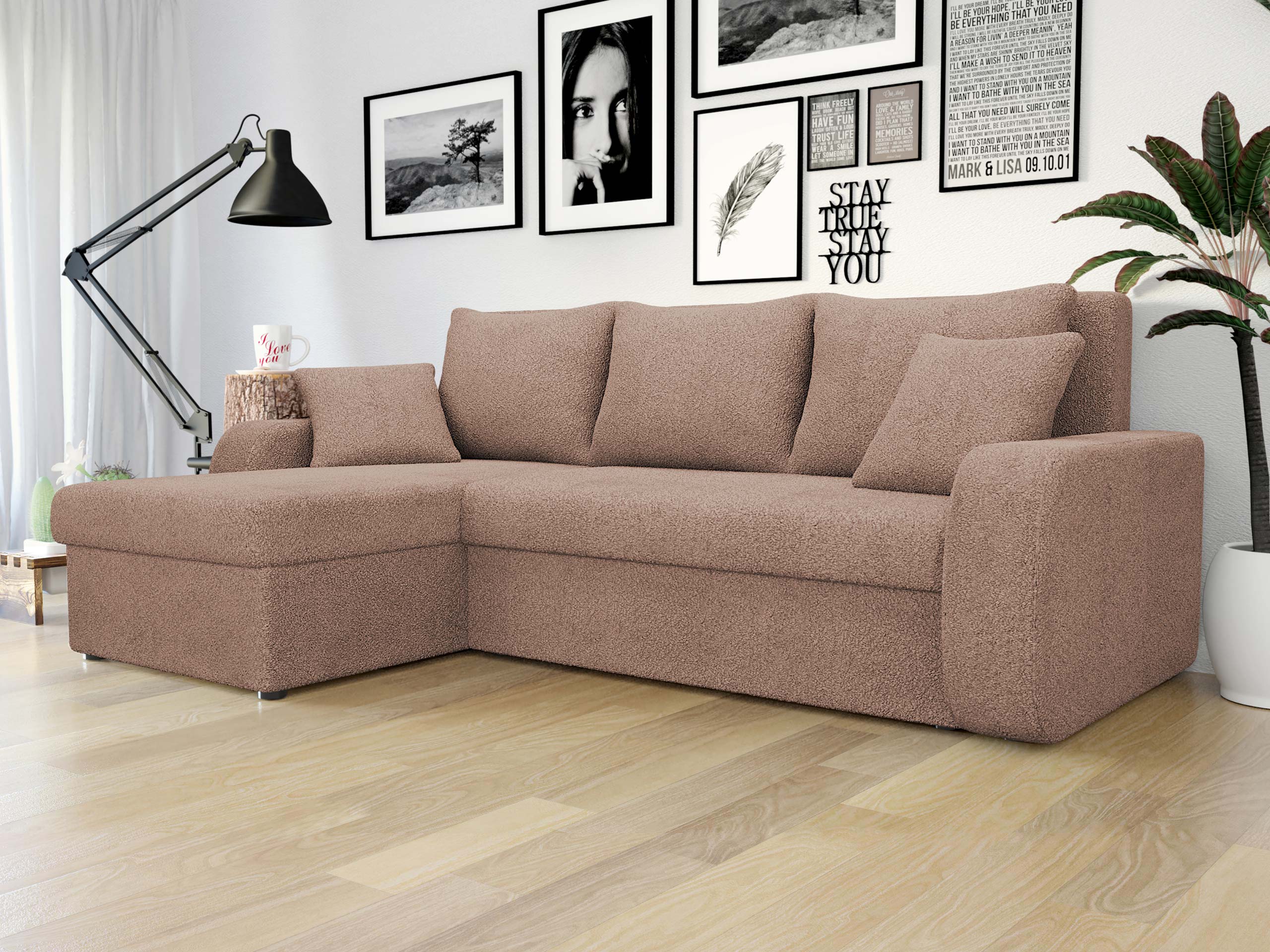 Colțar Comfivo Melissa (Coral 45)