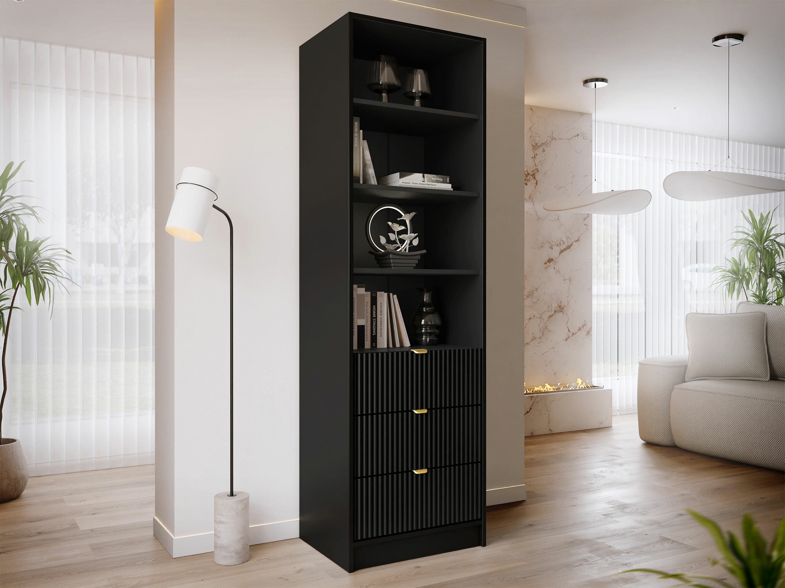 Raft Comfivo Papilio (Negru)