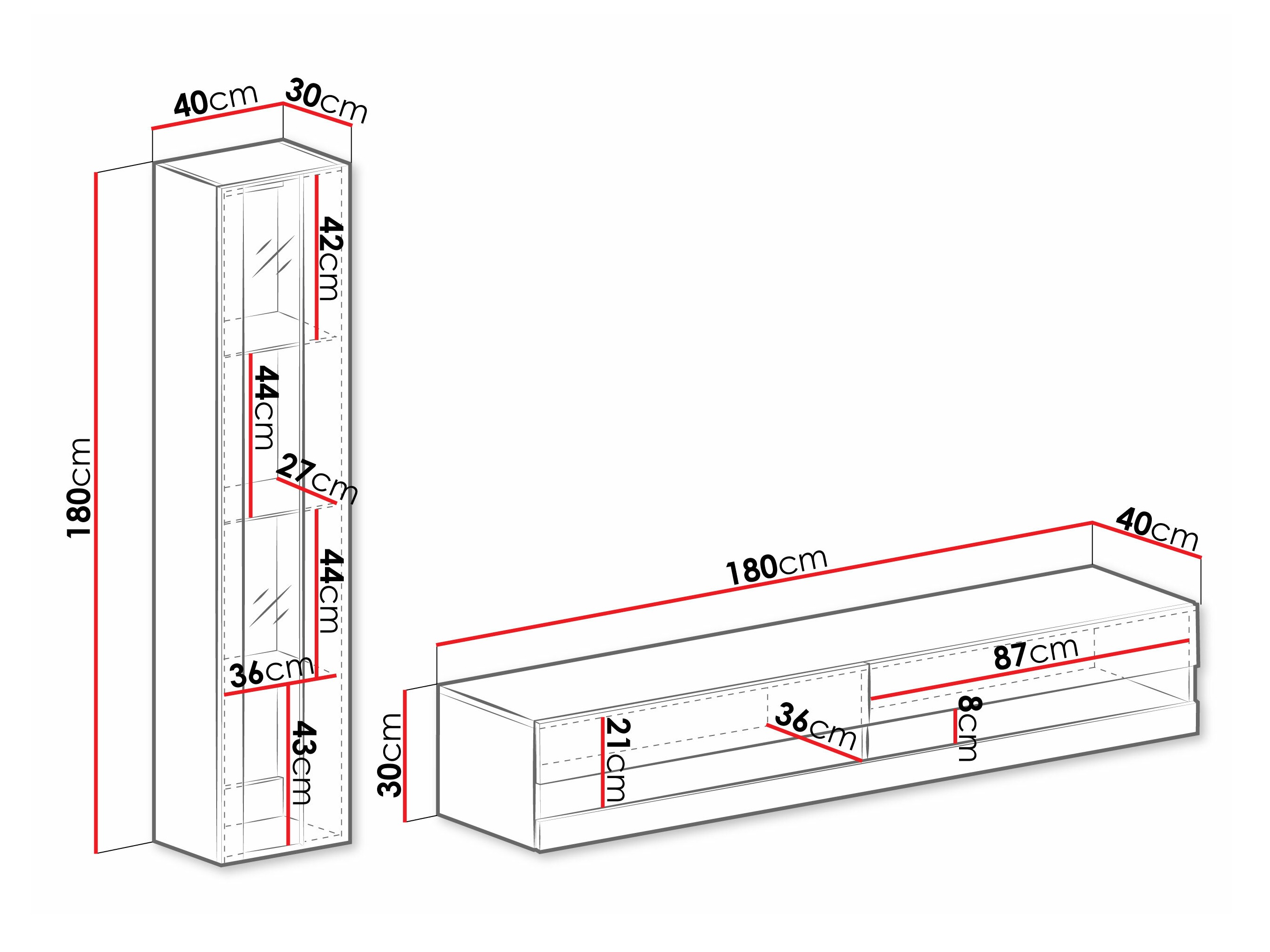 Set camera de zi Venenou 118 (Alb + Alb lucios)