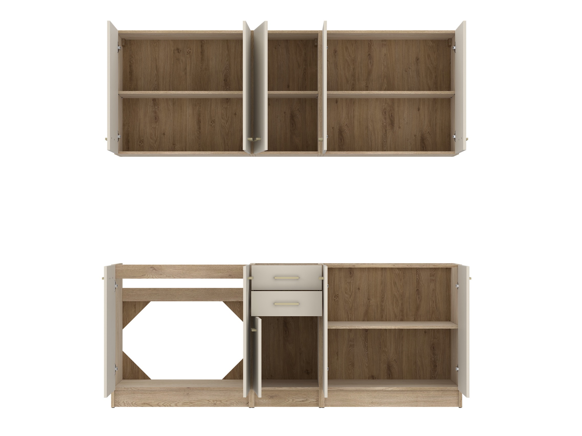 Set de bucătărie modular Quti 122
