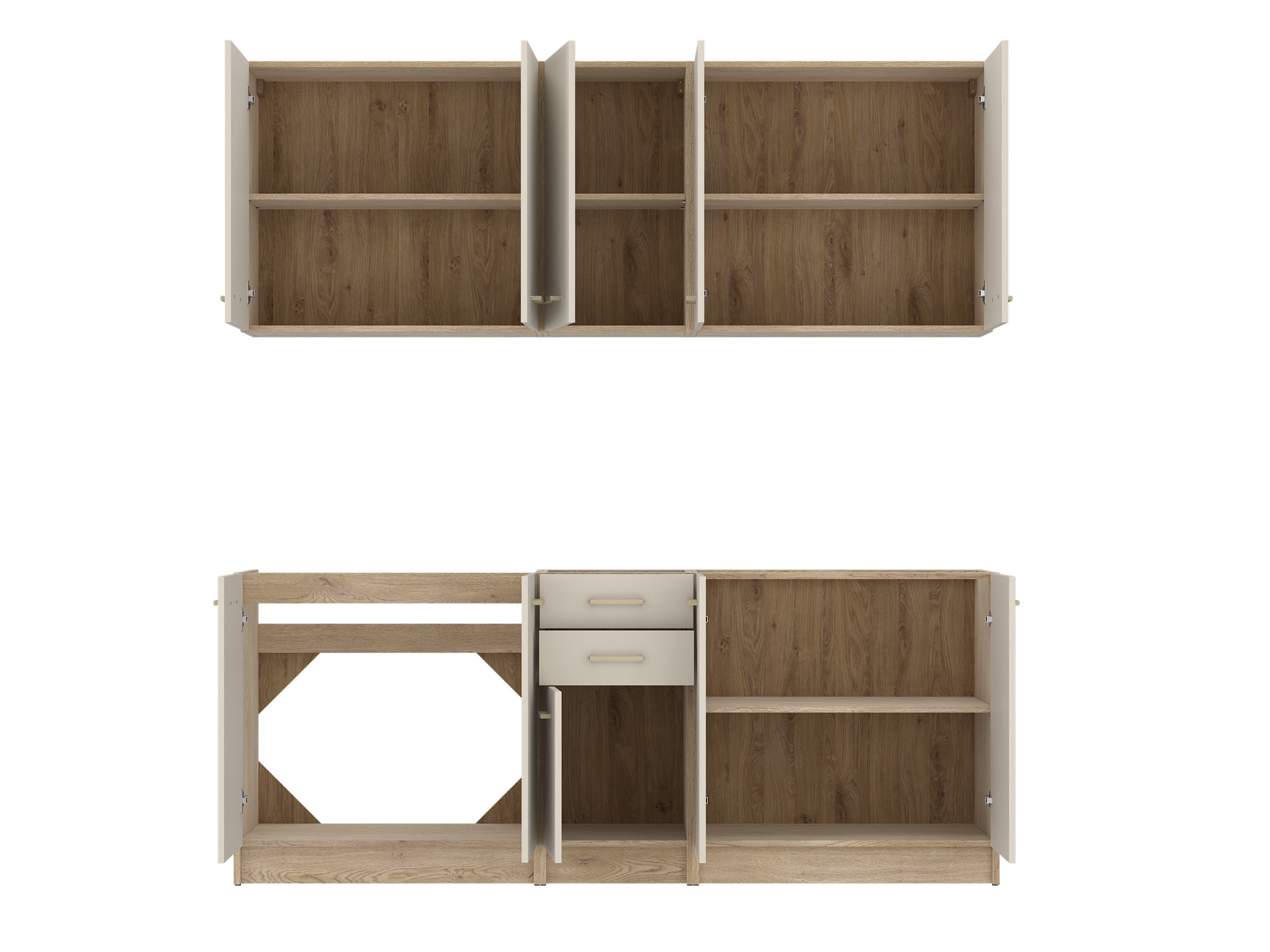 Set de bucătărie modular Quti 122