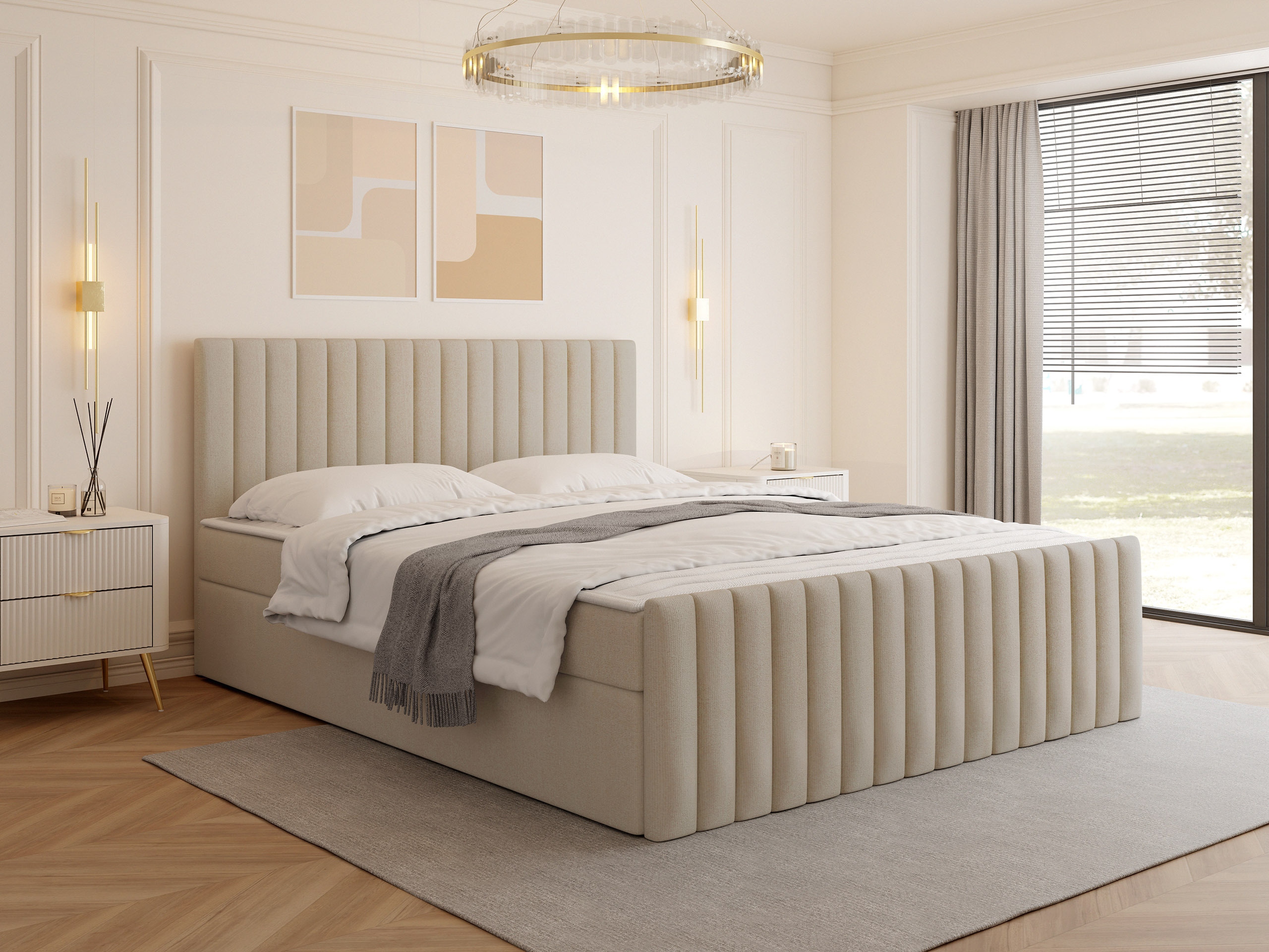 Pat boxspring Comfivo Apis II (Manila 02)