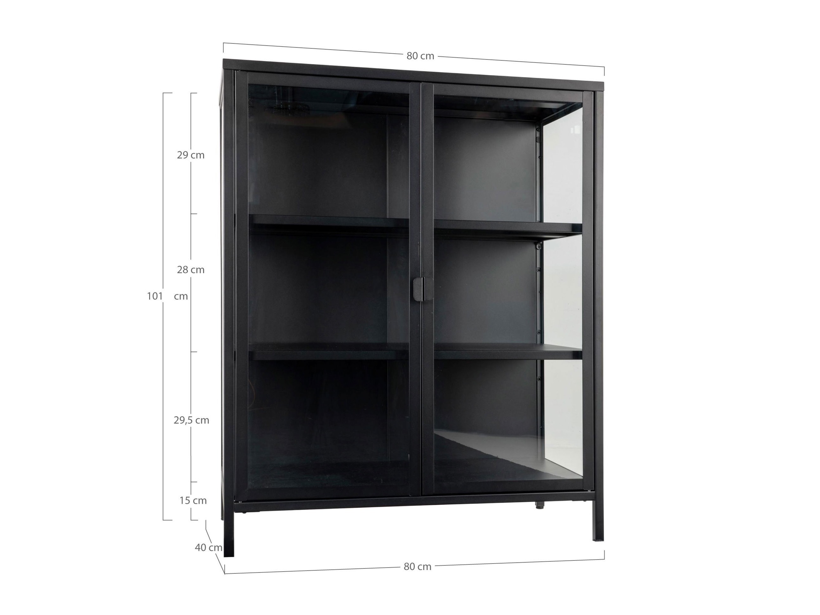 Bufet Romtolo 106 (Negru)