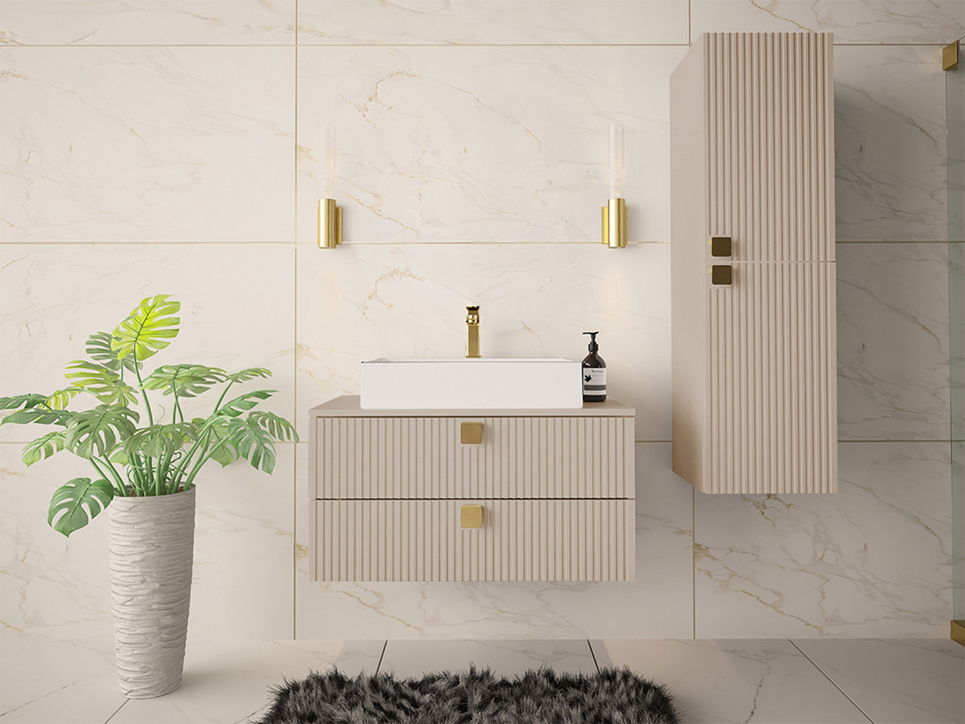 Set baie Panium (Maro deschis)