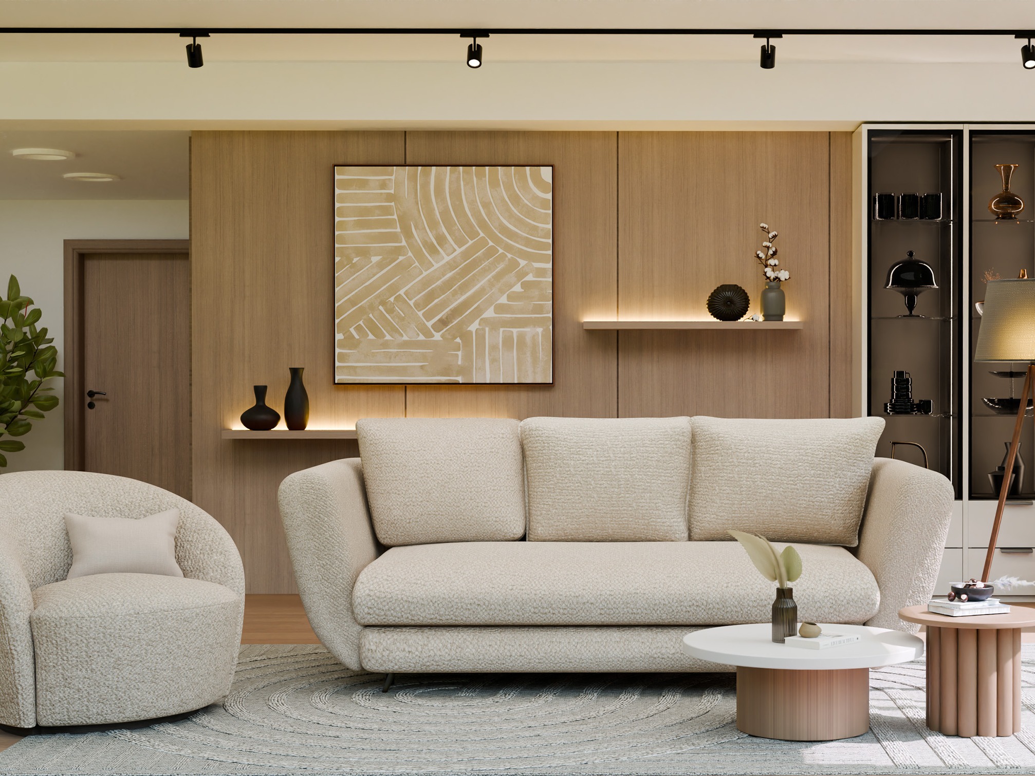 Canapea extensibilă Mandeville 354 (Negru)