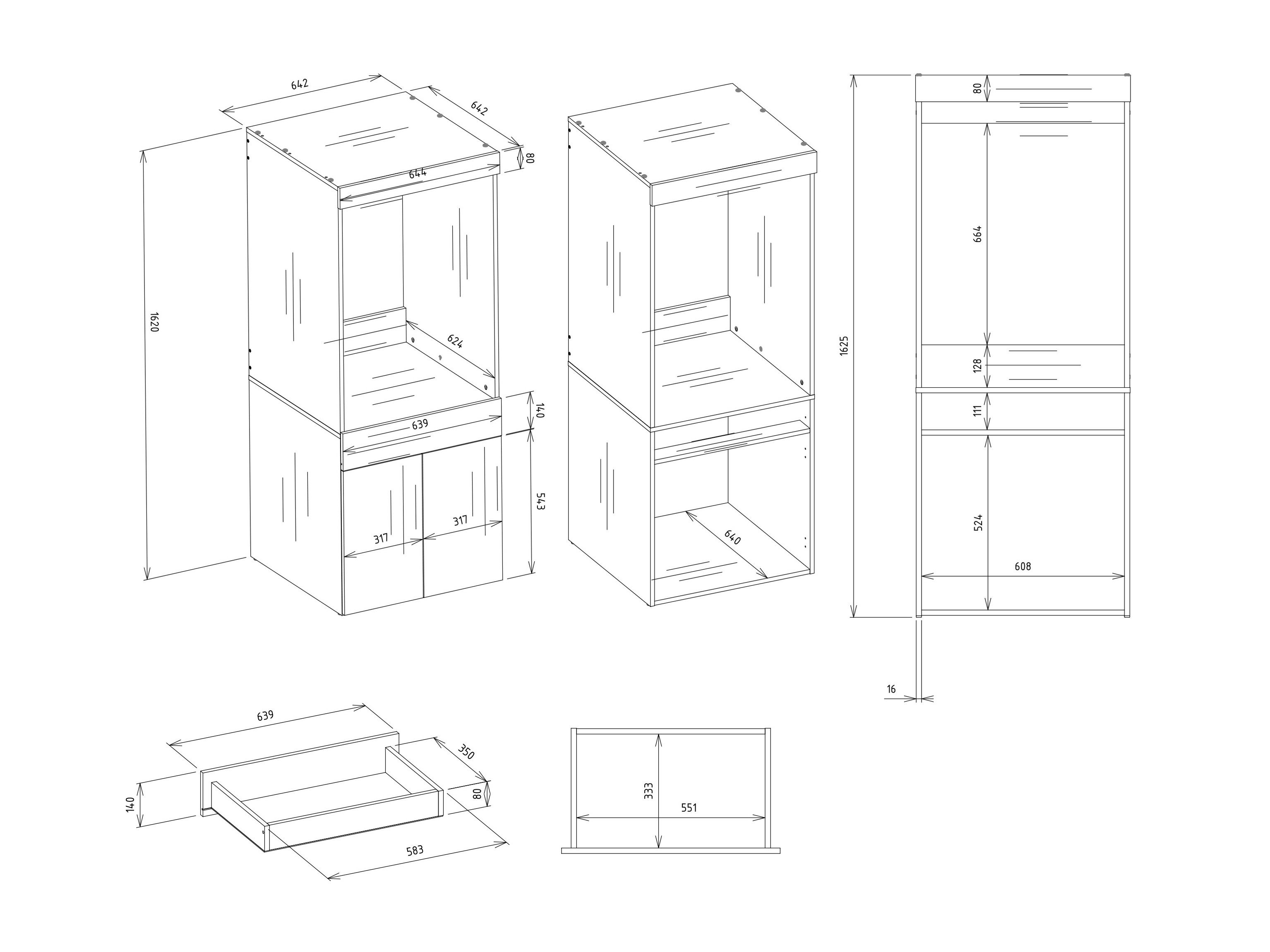Baie raft Mandeville 355