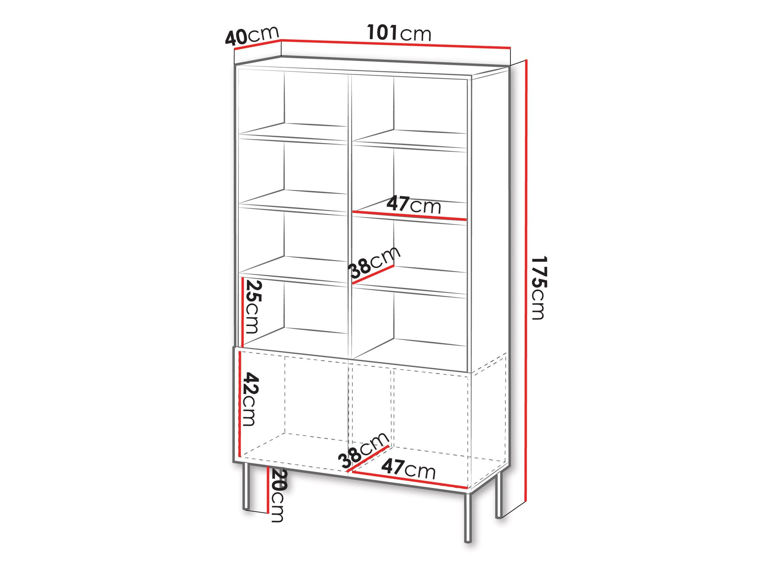 Raft Evavese 106 (Negru)