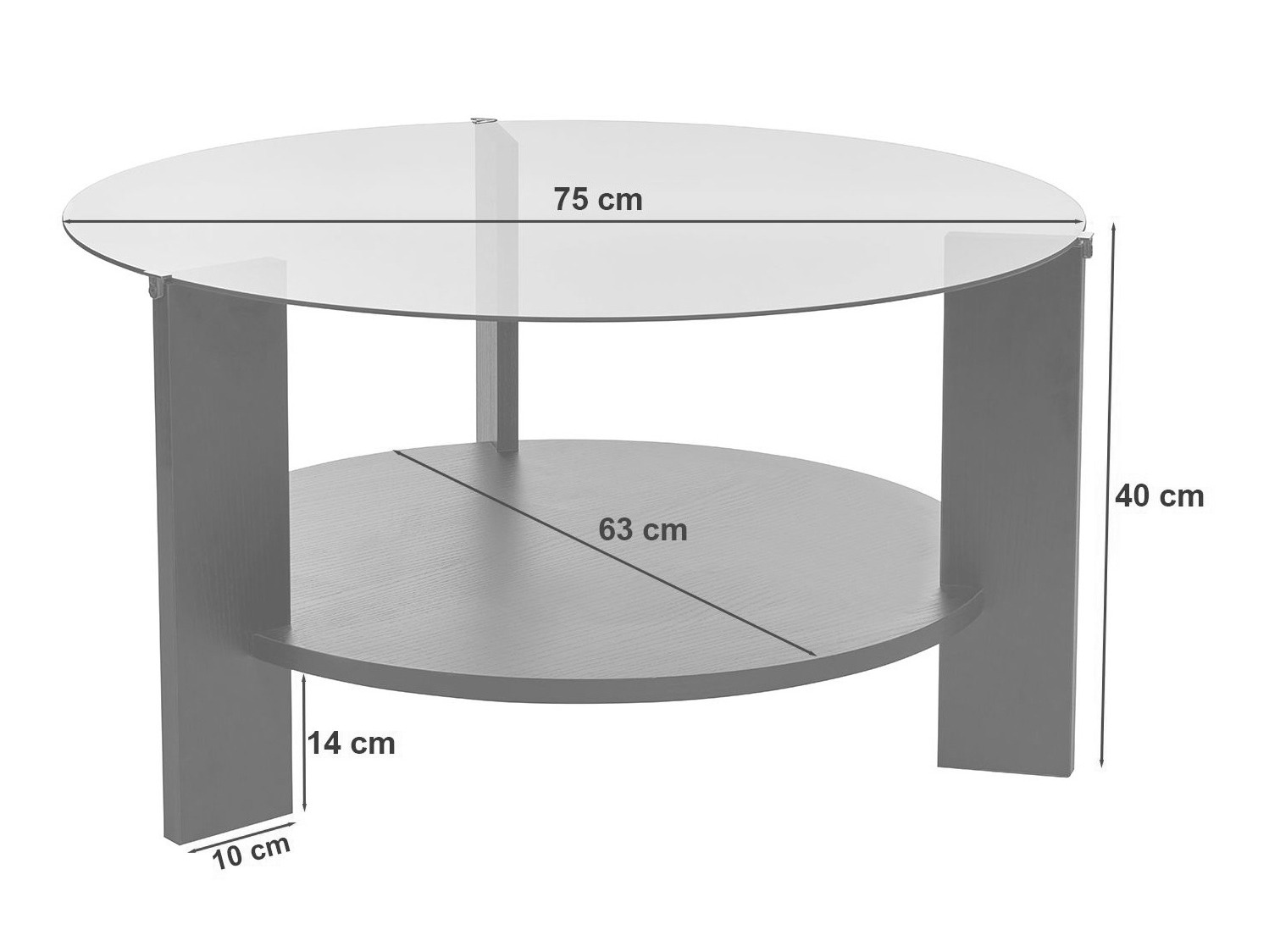 Măsuță de cafea Novato 118 (II)