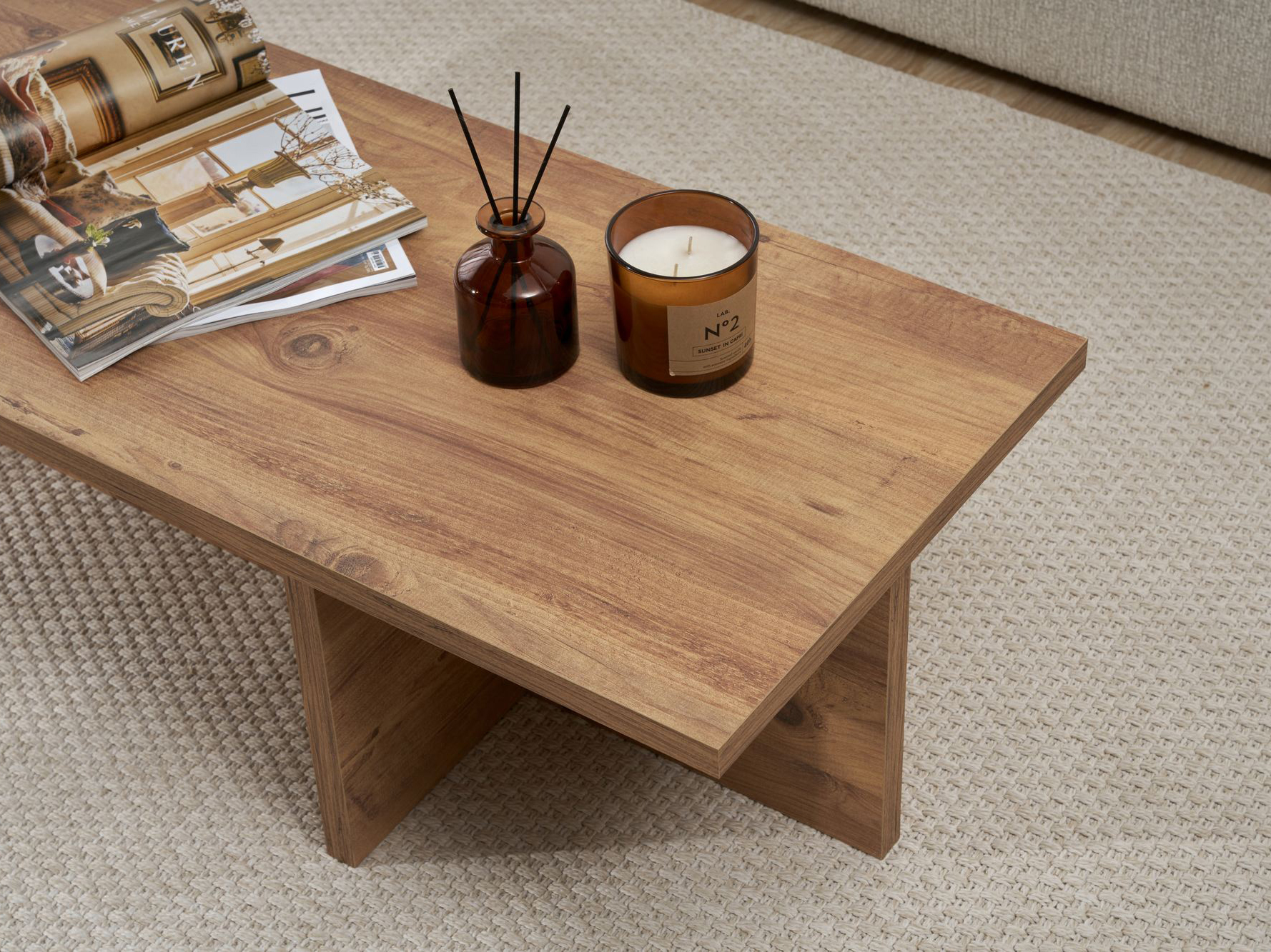 Măsuță de cafea Novato 136 (Pin)