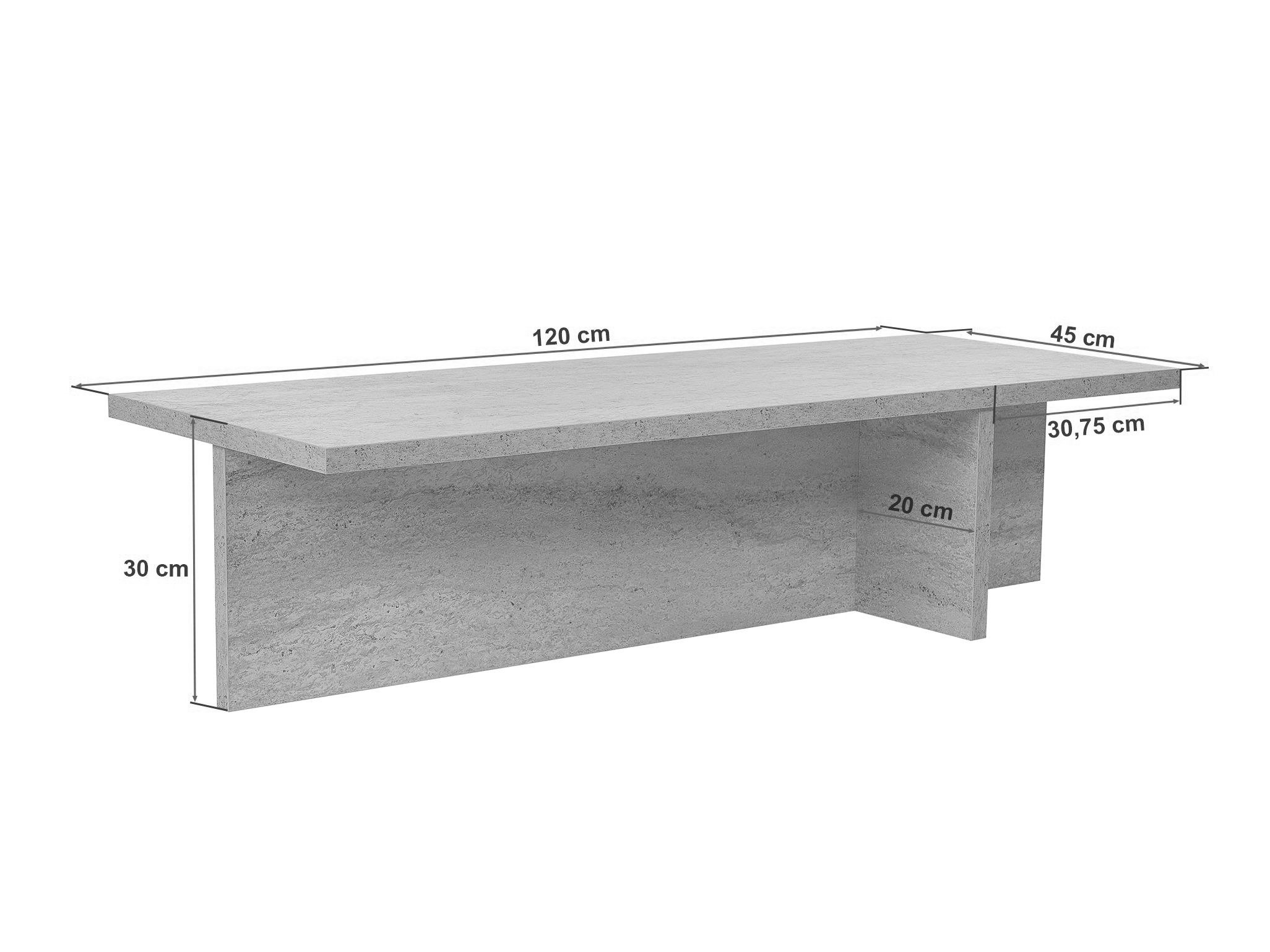 Măsuță de cafea Novato 136 (Pin)