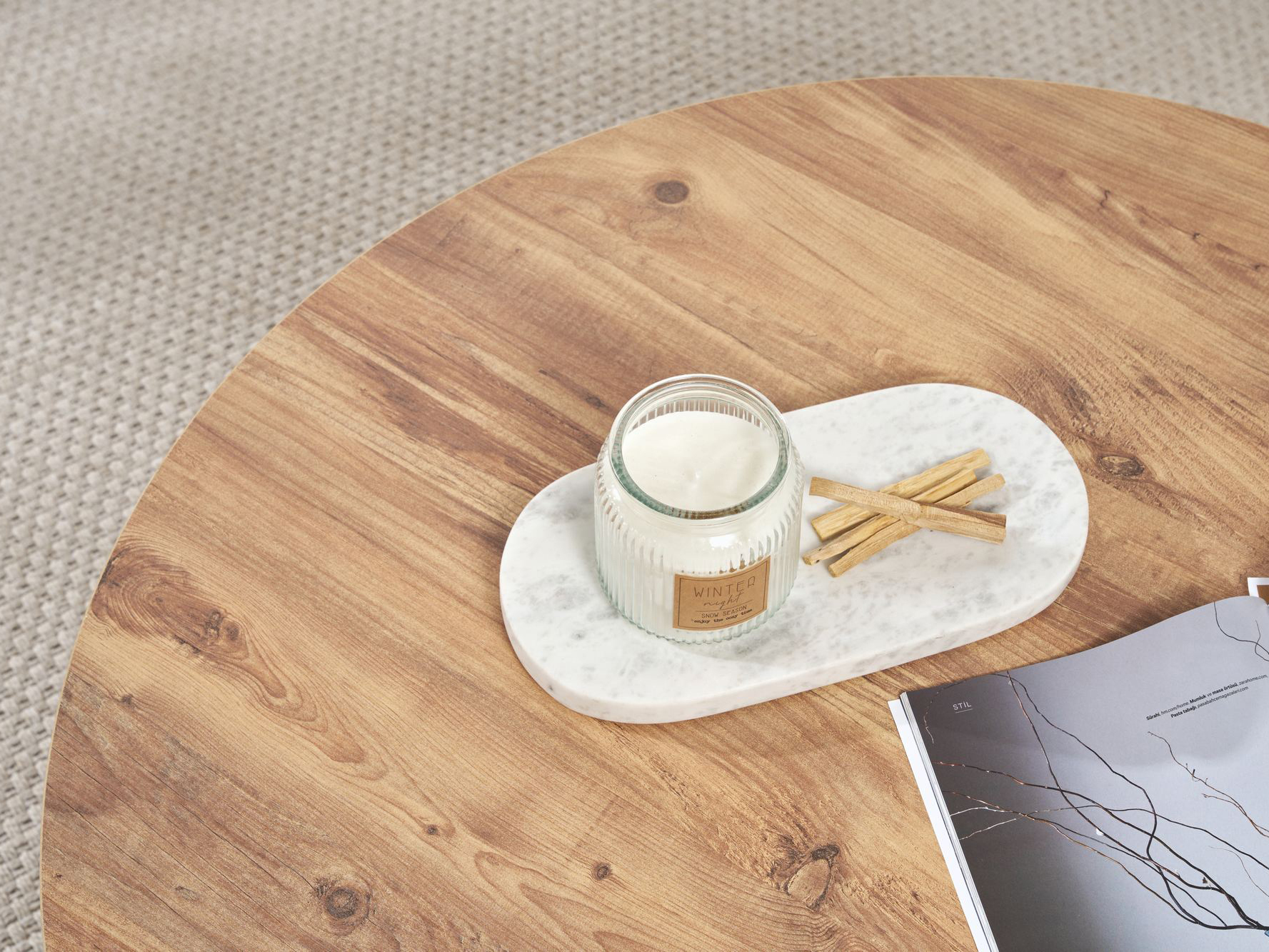 Măsuță de cafea Novato 137 (Pin)