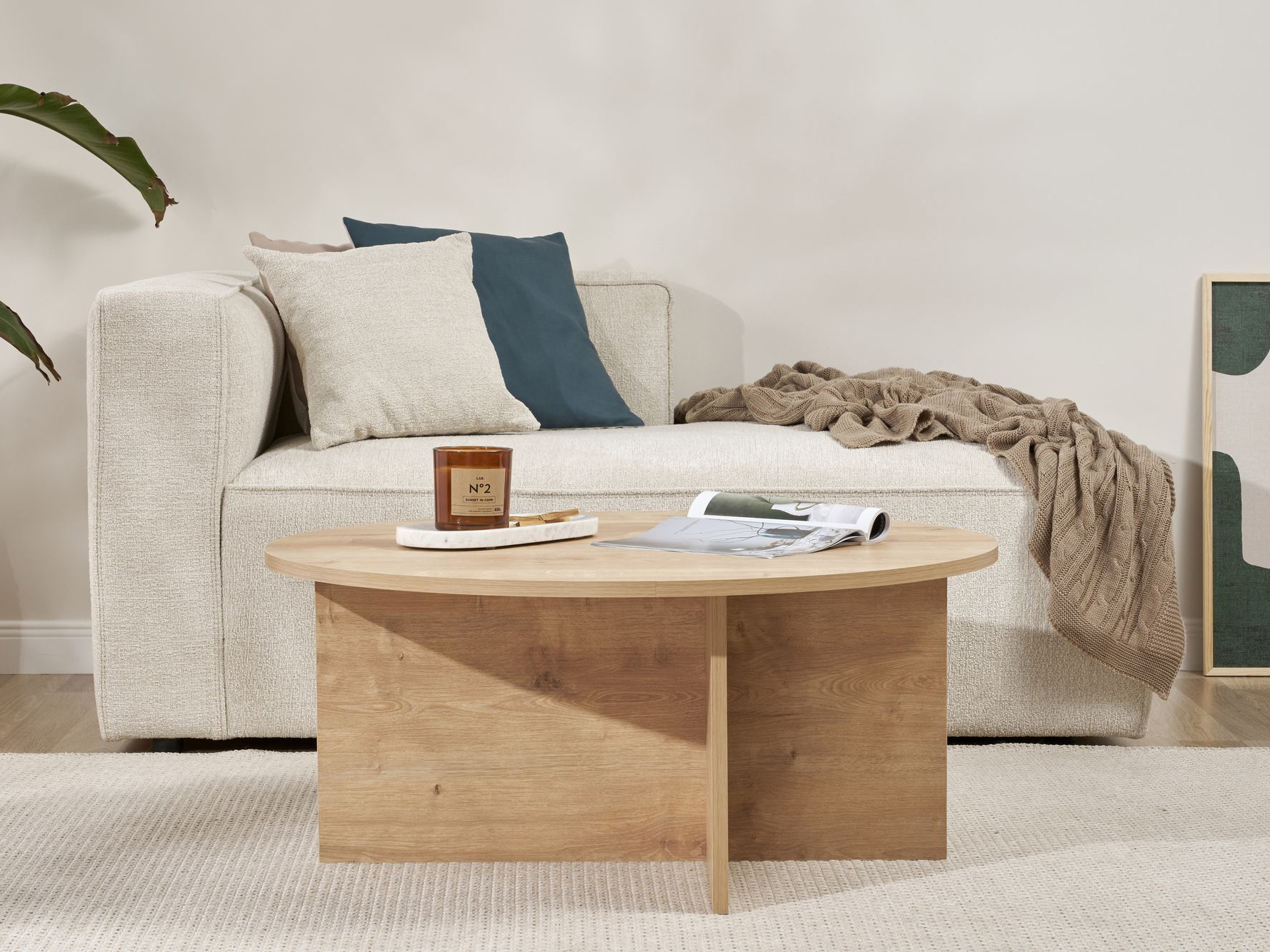 Măsuță de cafea Novato 137 (Stejar)