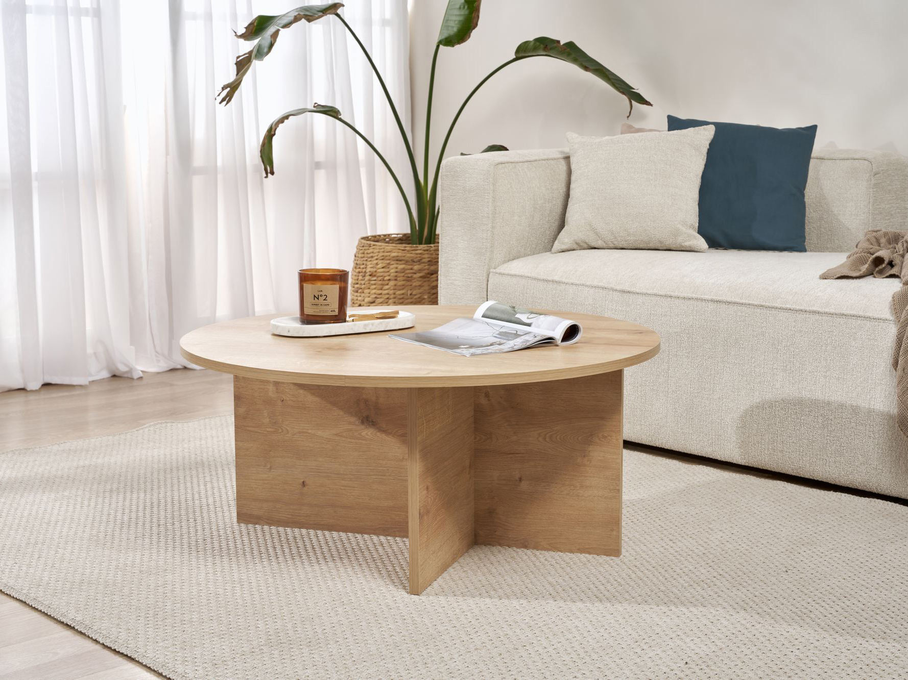 Măsuță de cafea Novato 137 (Stejar)