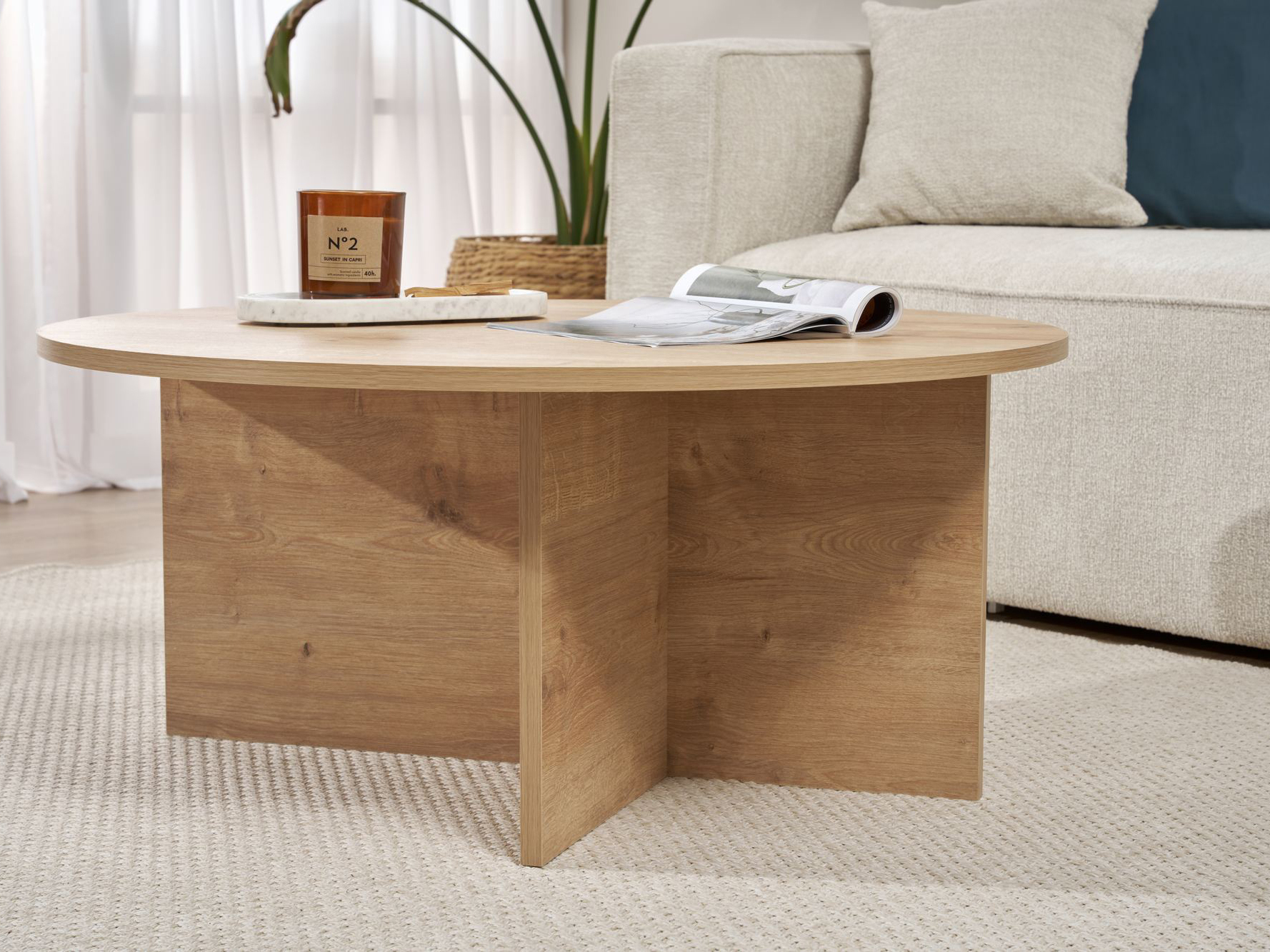 Măsuță de cafea Novato 137 (Stejar)