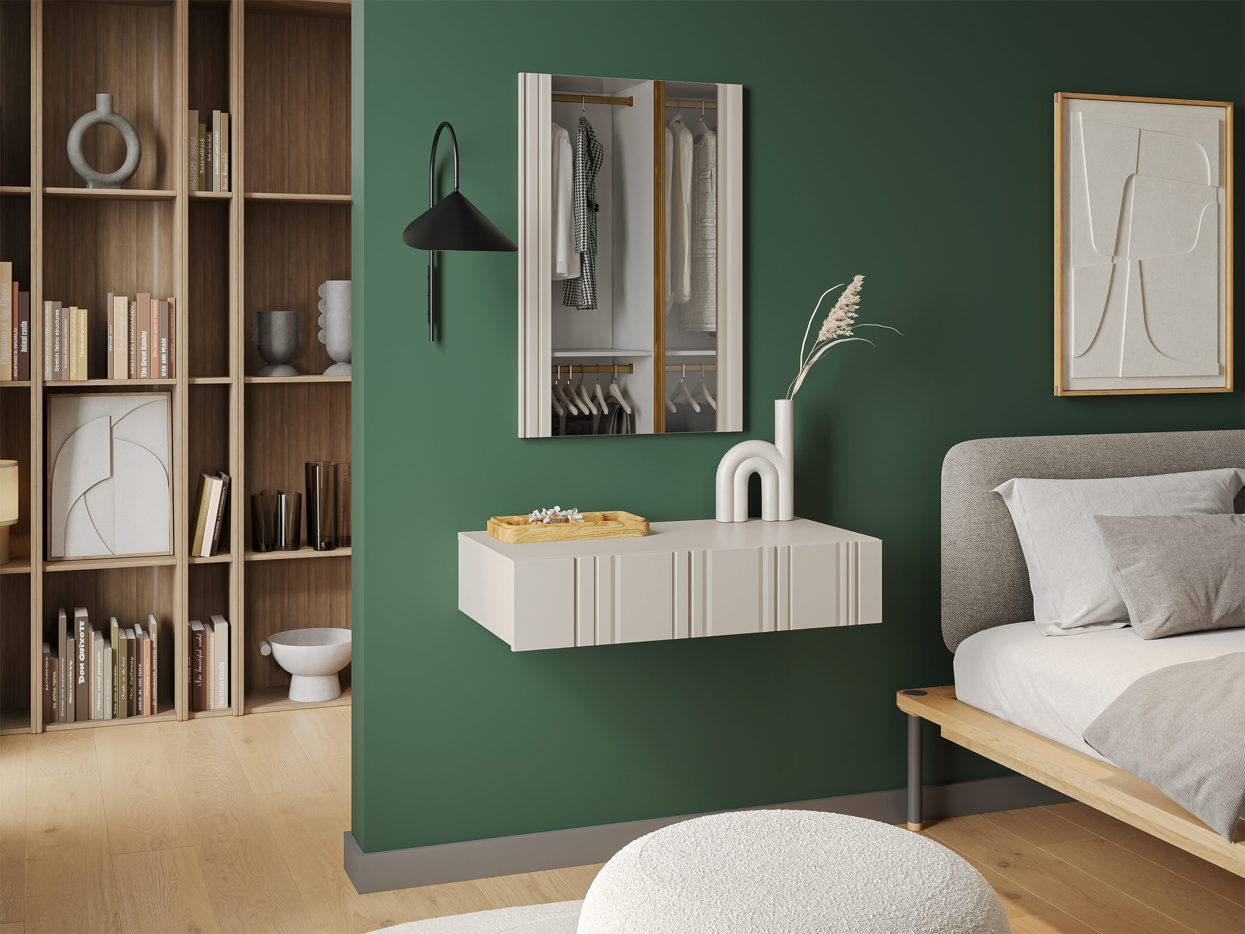 Măsuță de machiaj Evavese 109 (Bej)