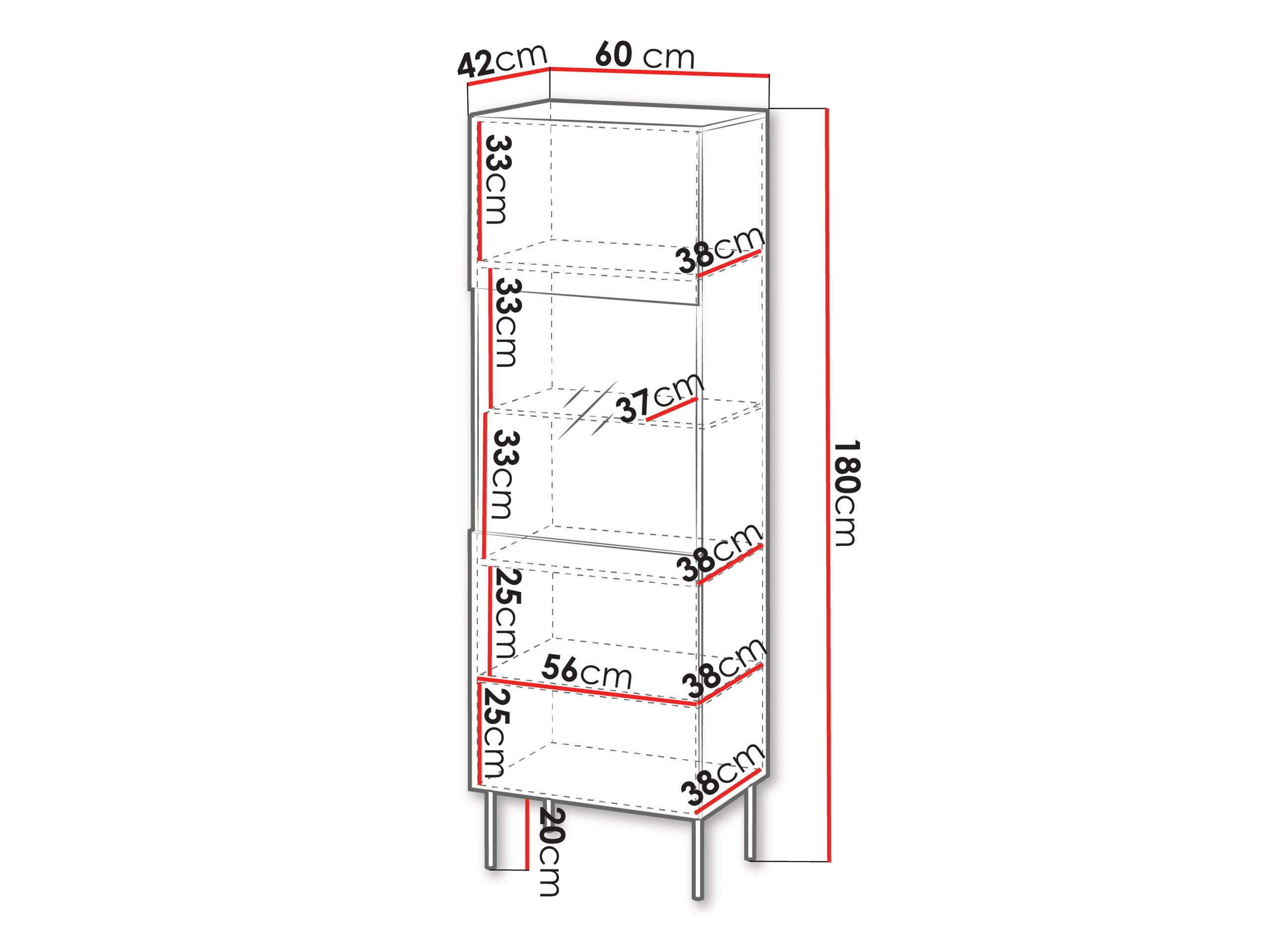Raft Evavese 108 (Negru)