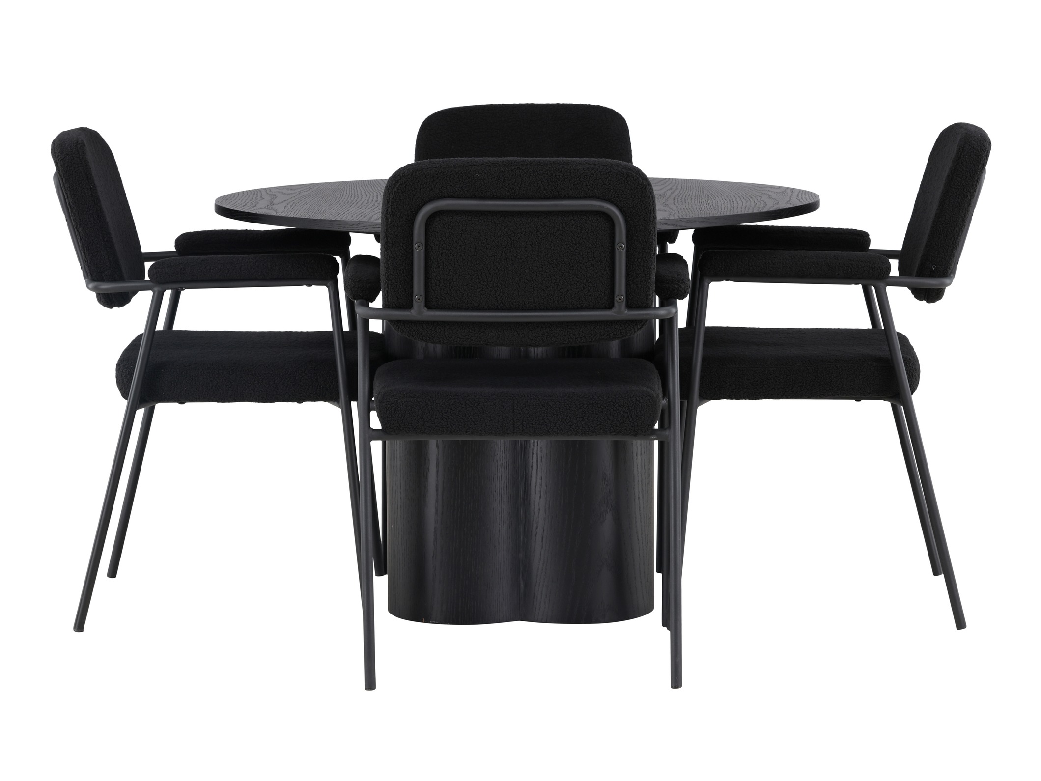 Set de mese Dallas 4358 (Negru)