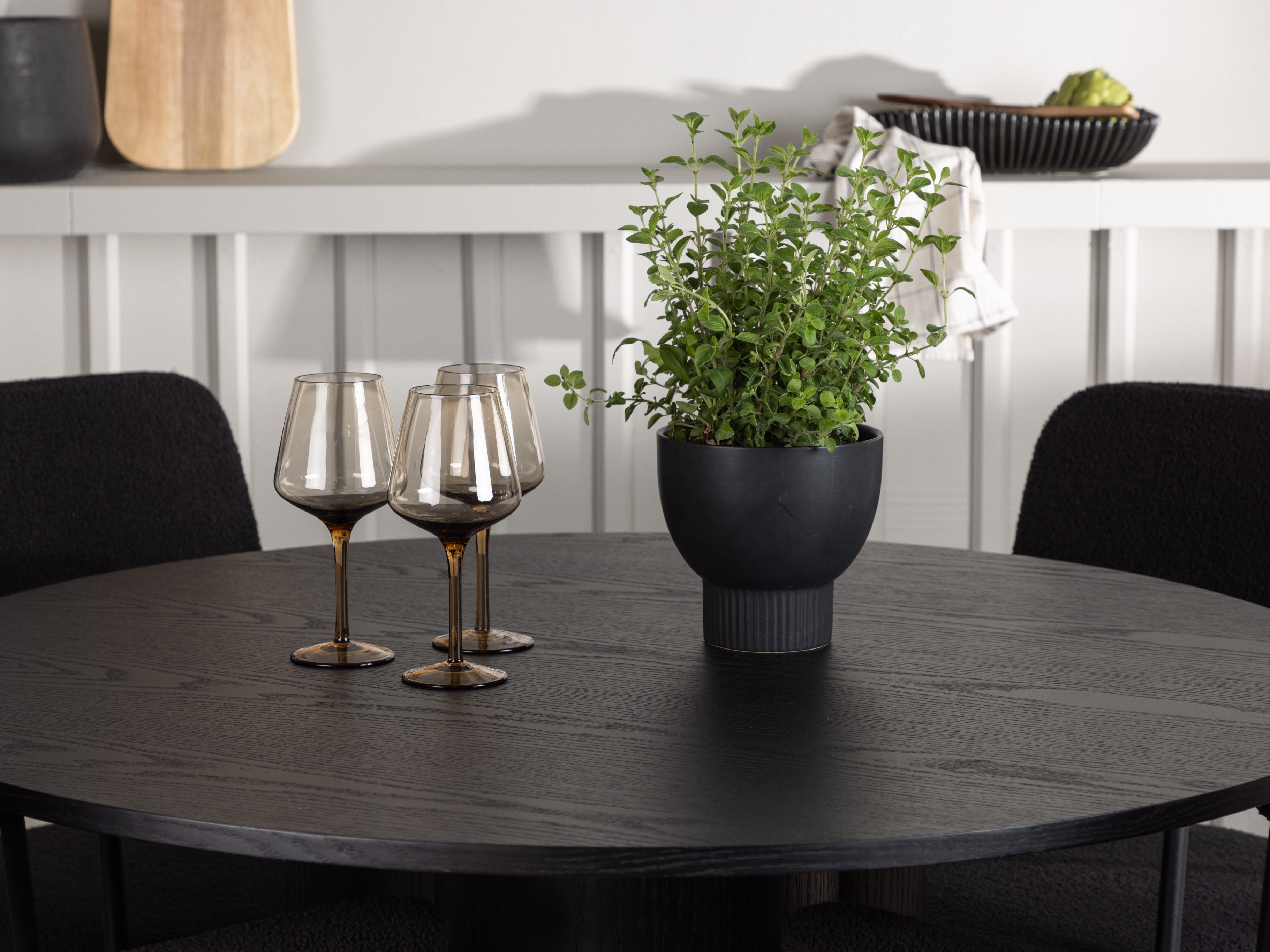 Set de mese Dallas 4358 (Negru)