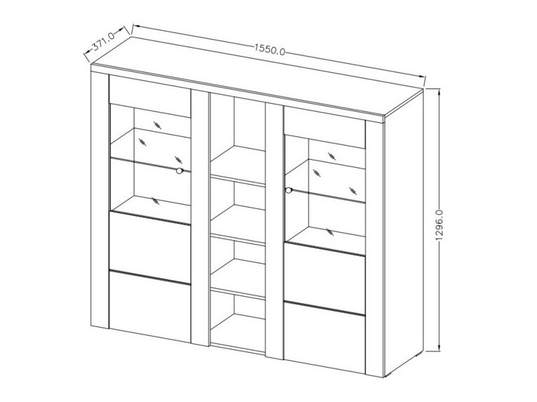 Bufet SR10491 cu ambalaj deteriorat