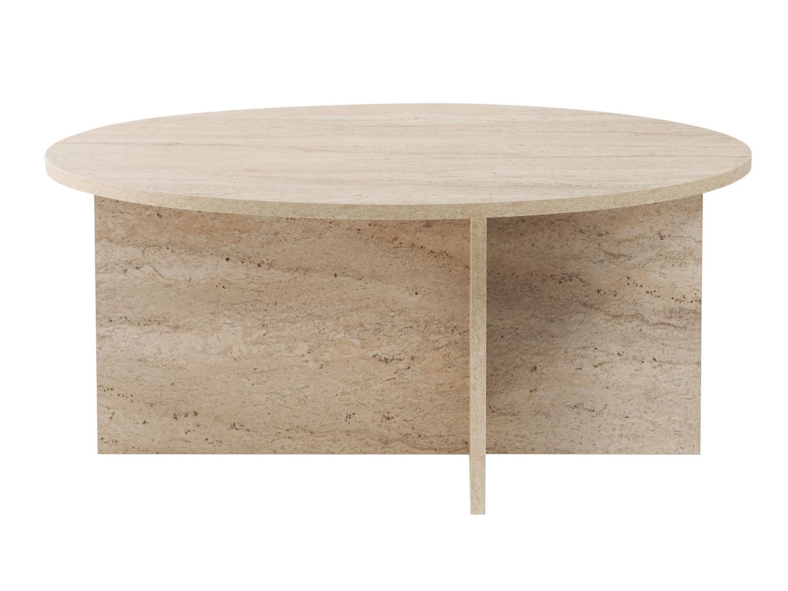 Măsuță de cafea Novato 137 (Travertin ușor)