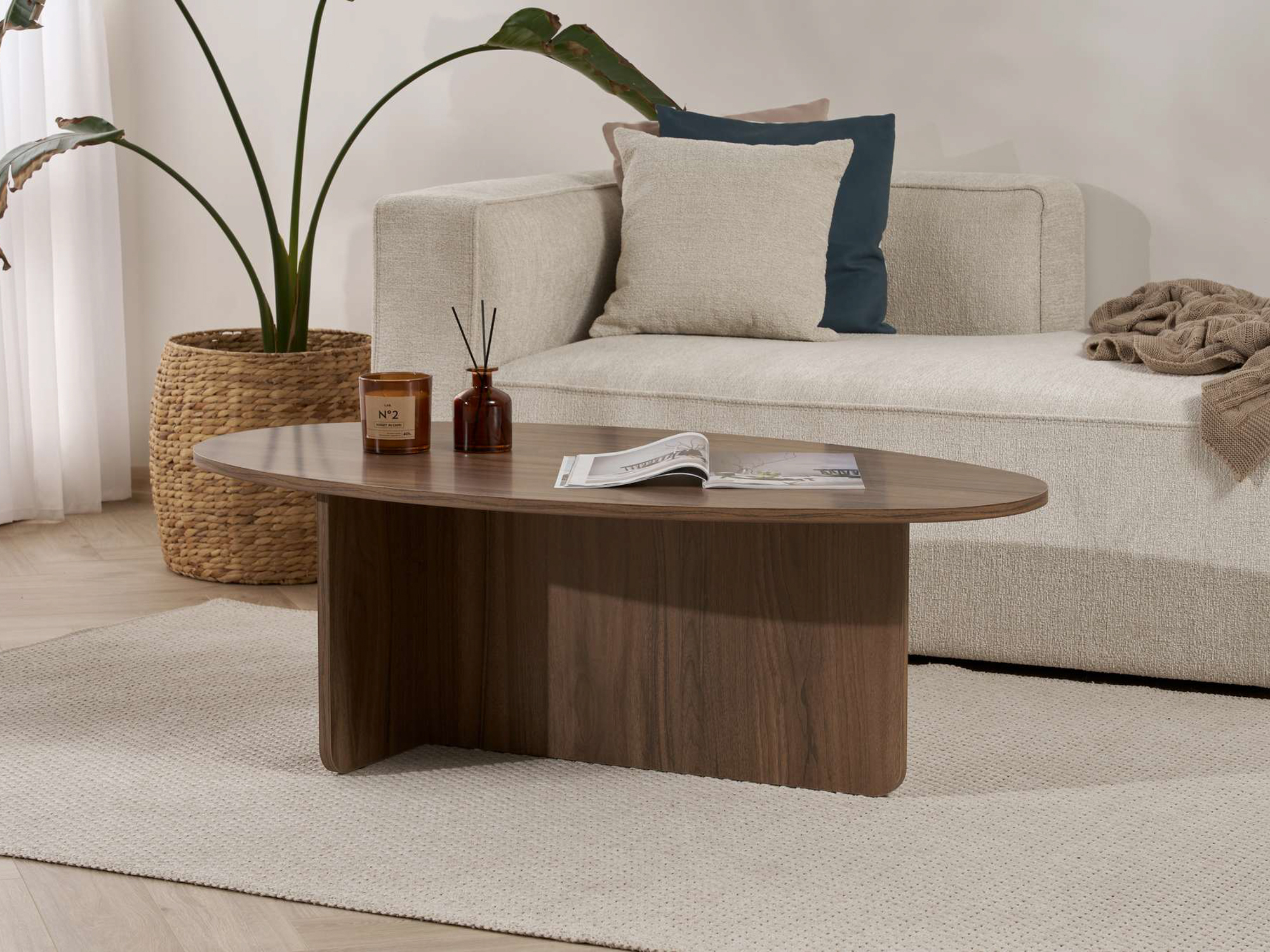 Măsuță de cafea Novato 139 (Nuc)