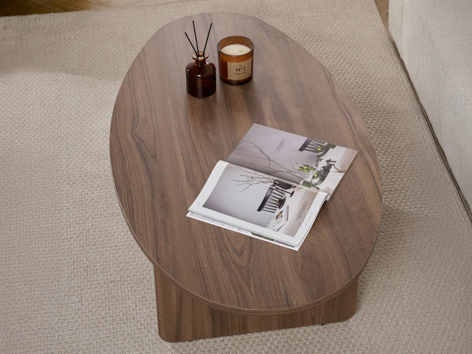 Măsuță de cafea Novato 139 (Nuc)