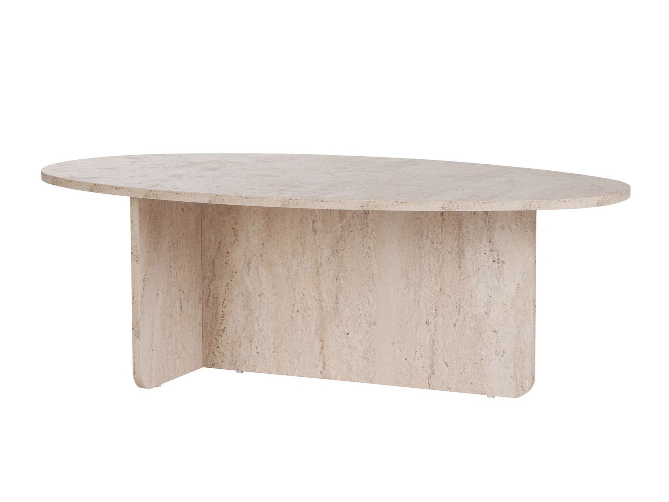 Măsuță de cafea Novato 139 (Travertin ușor)