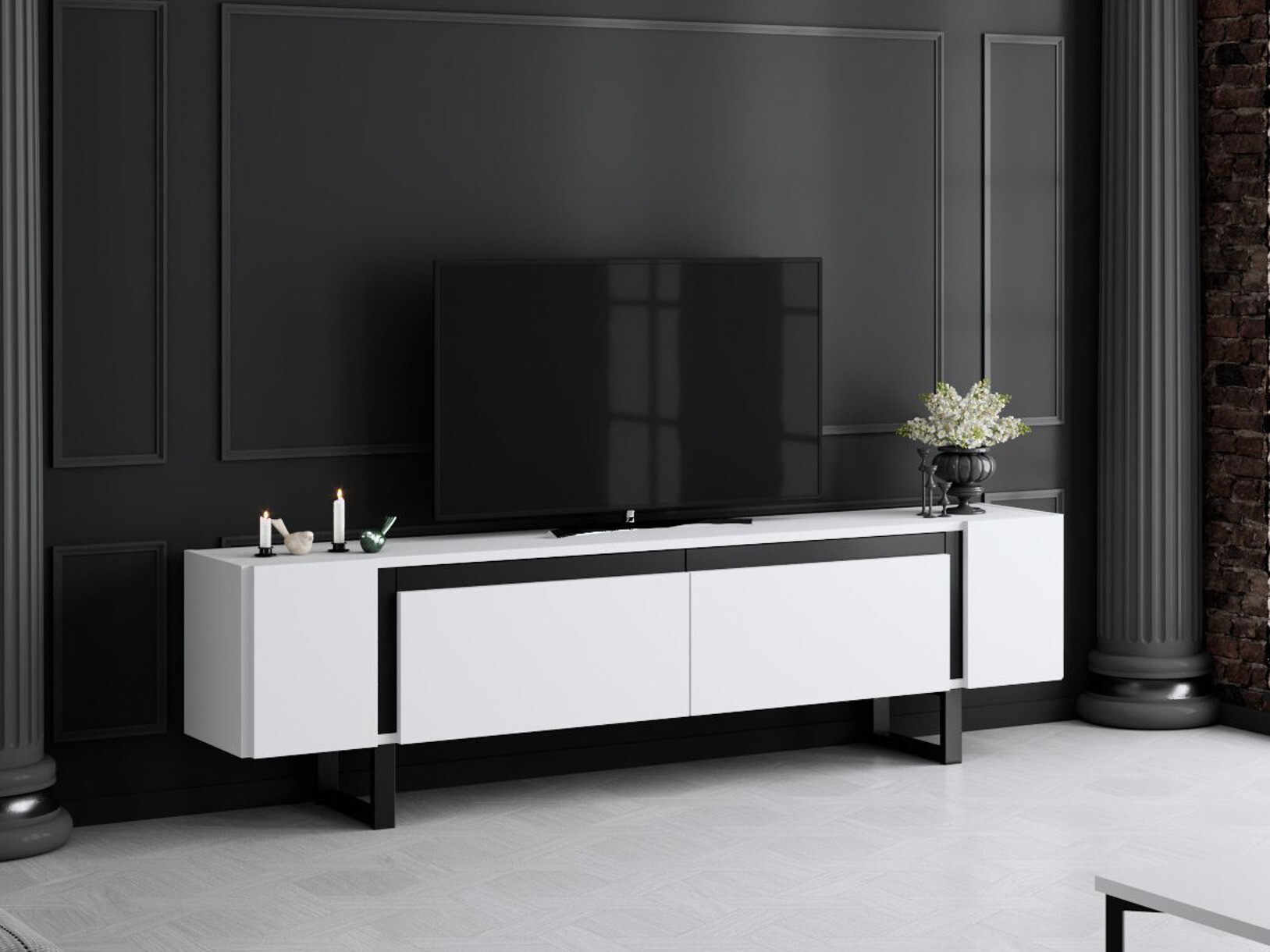 Comodă TV Kailua 2670 (Alb)