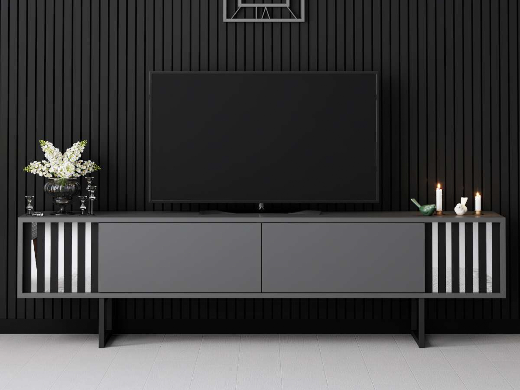 Comodă TV Kailua 2671 (Antracit)