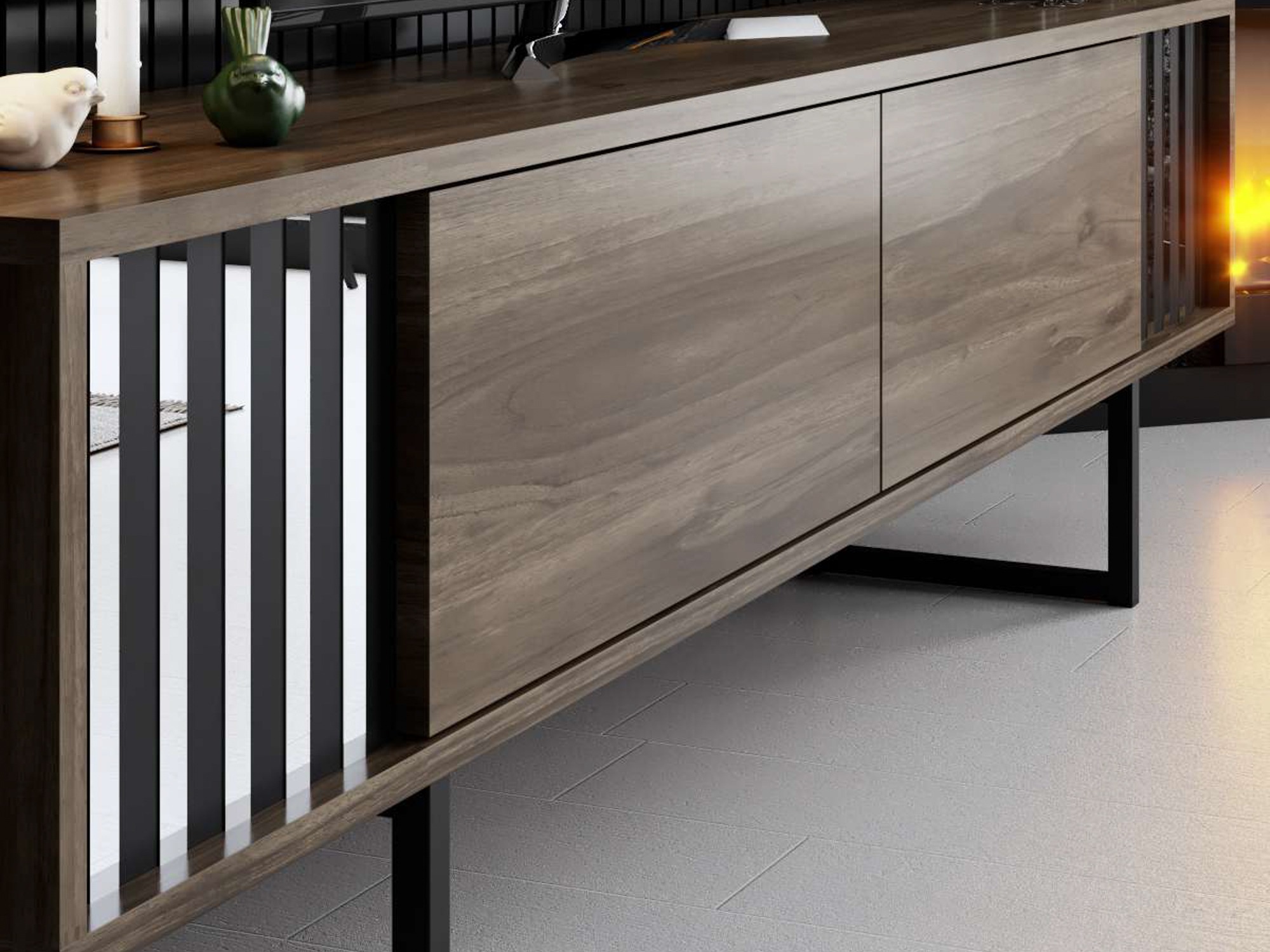 Comodă TV Kailua 2671 (Nuc)