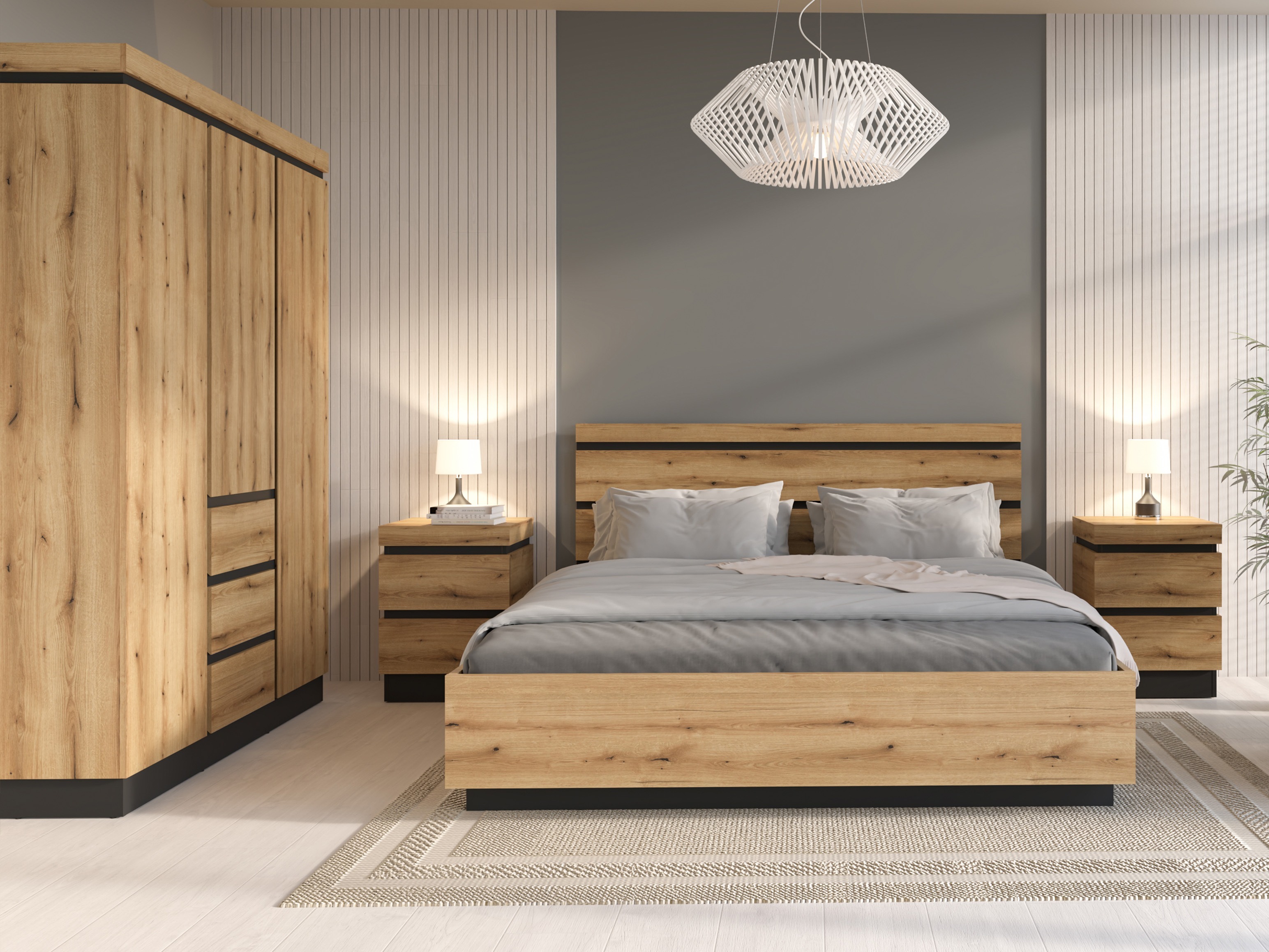 Set dormitor Enocira 133 (Nu)