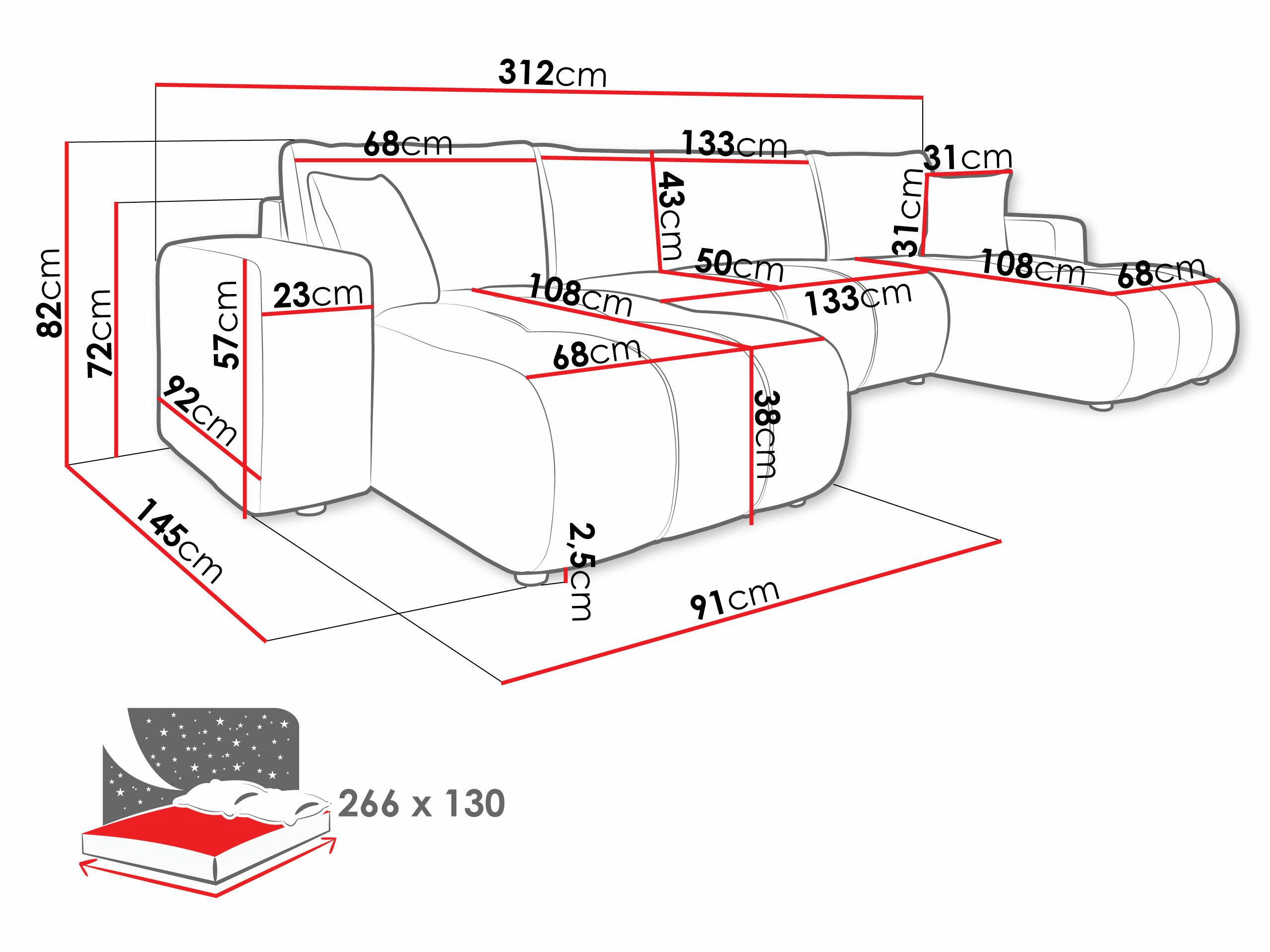 Colțar SR10510 cu ambalaj deteriorat