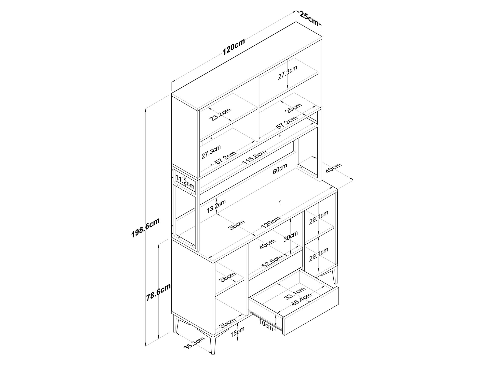 Mobilier multifuncțional Kailua 2676