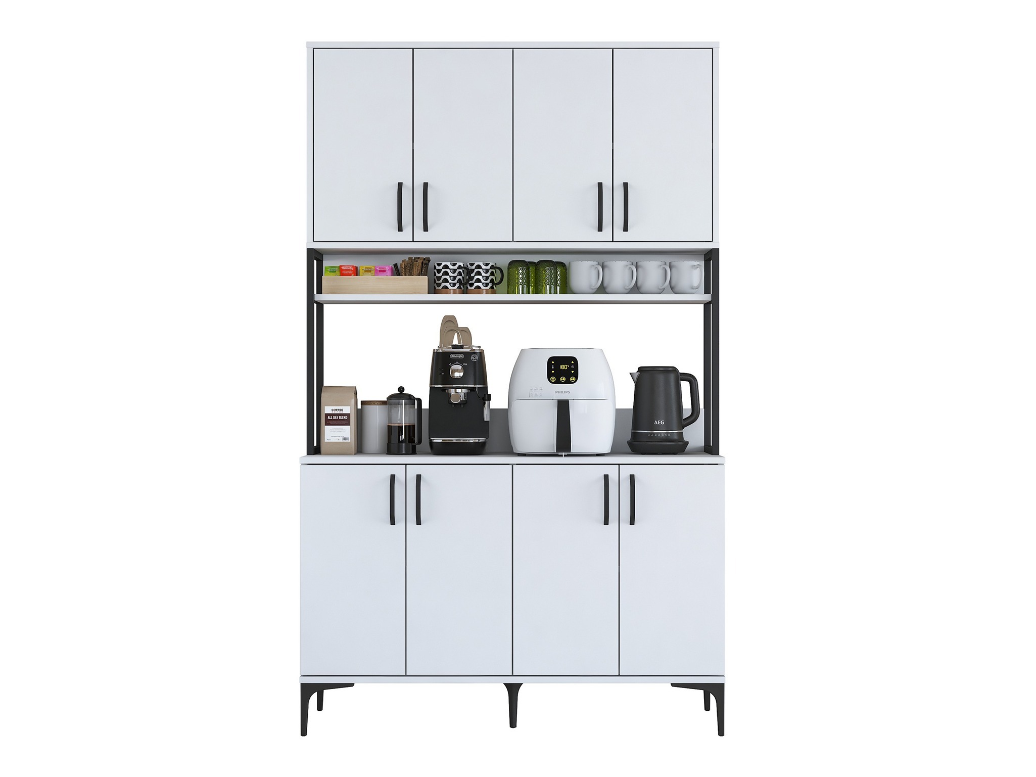 Mobilier multifuncțional Kailua 2678 (Alb)