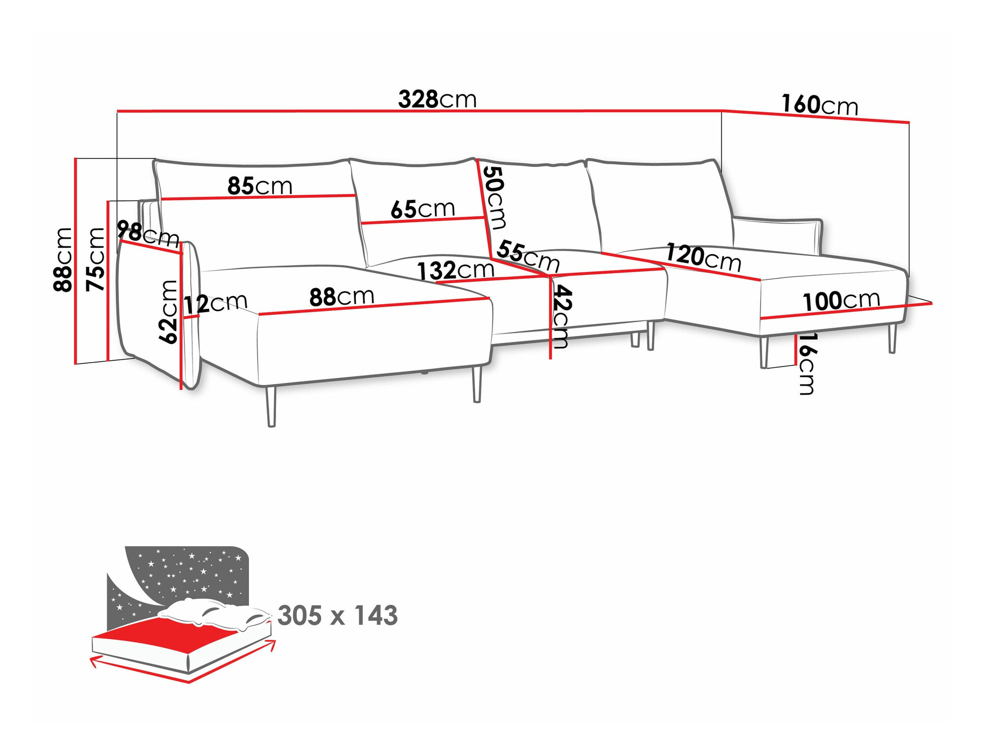 Colțar SR10523 cu ambalaj deteriorat
