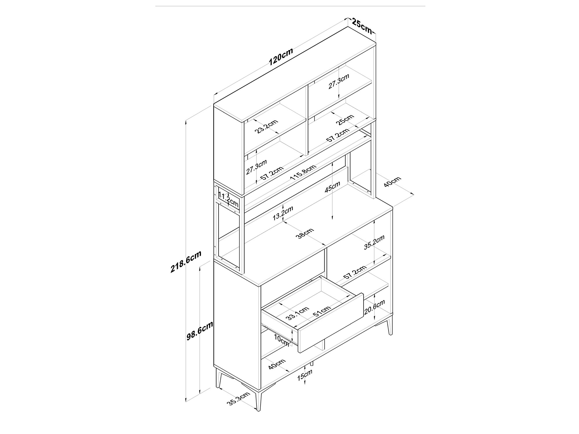 Mobilier multifuncțional Kailua 2681