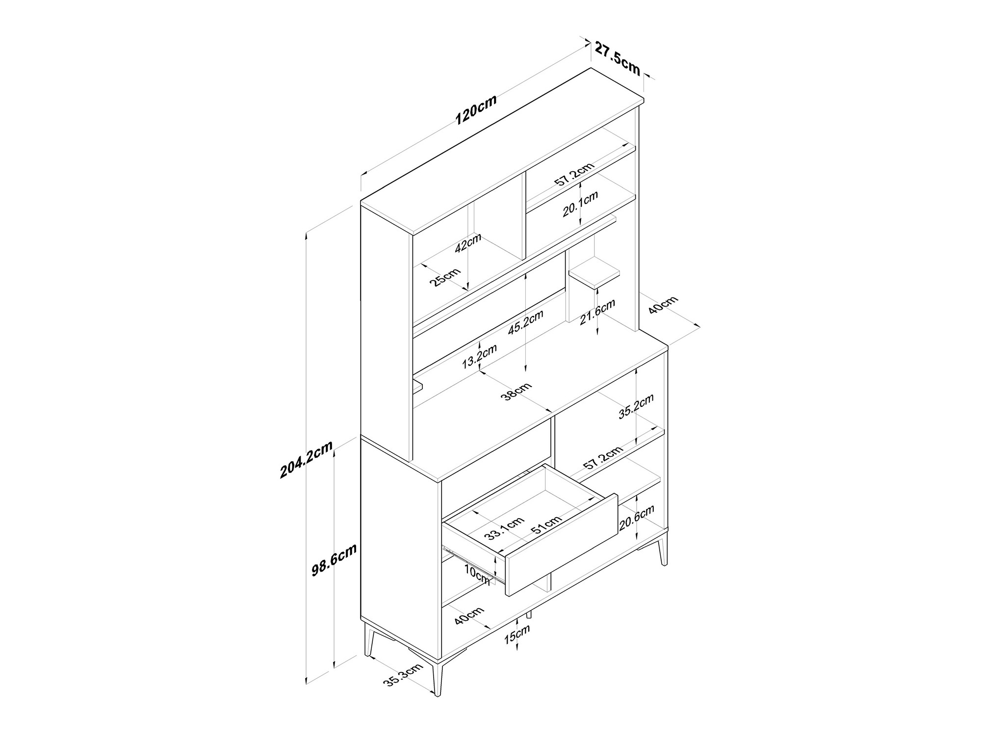Mobilier multifuncțional Kailua 2682