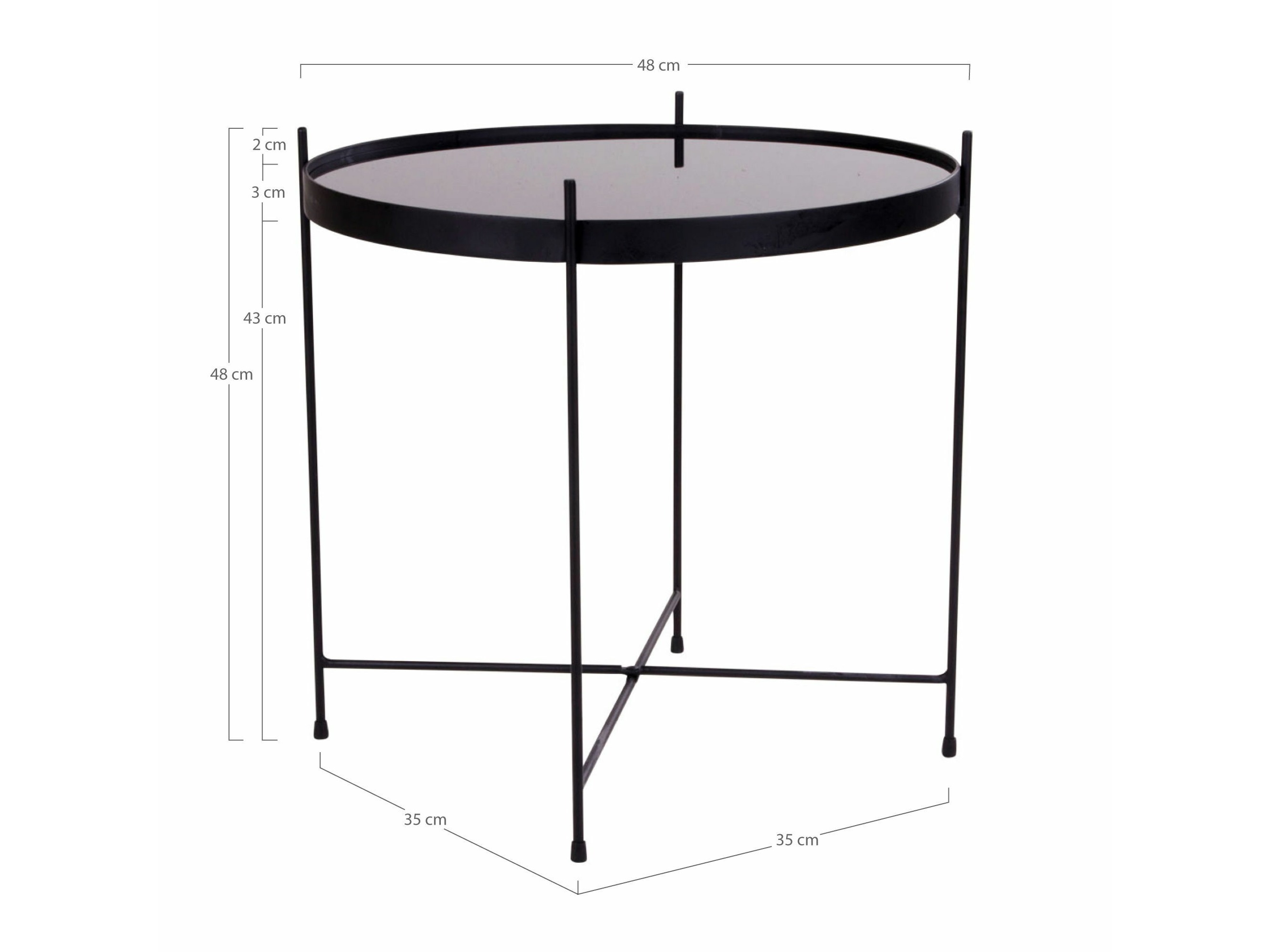 Măsuță de cafea Brea 129 (Auriu)