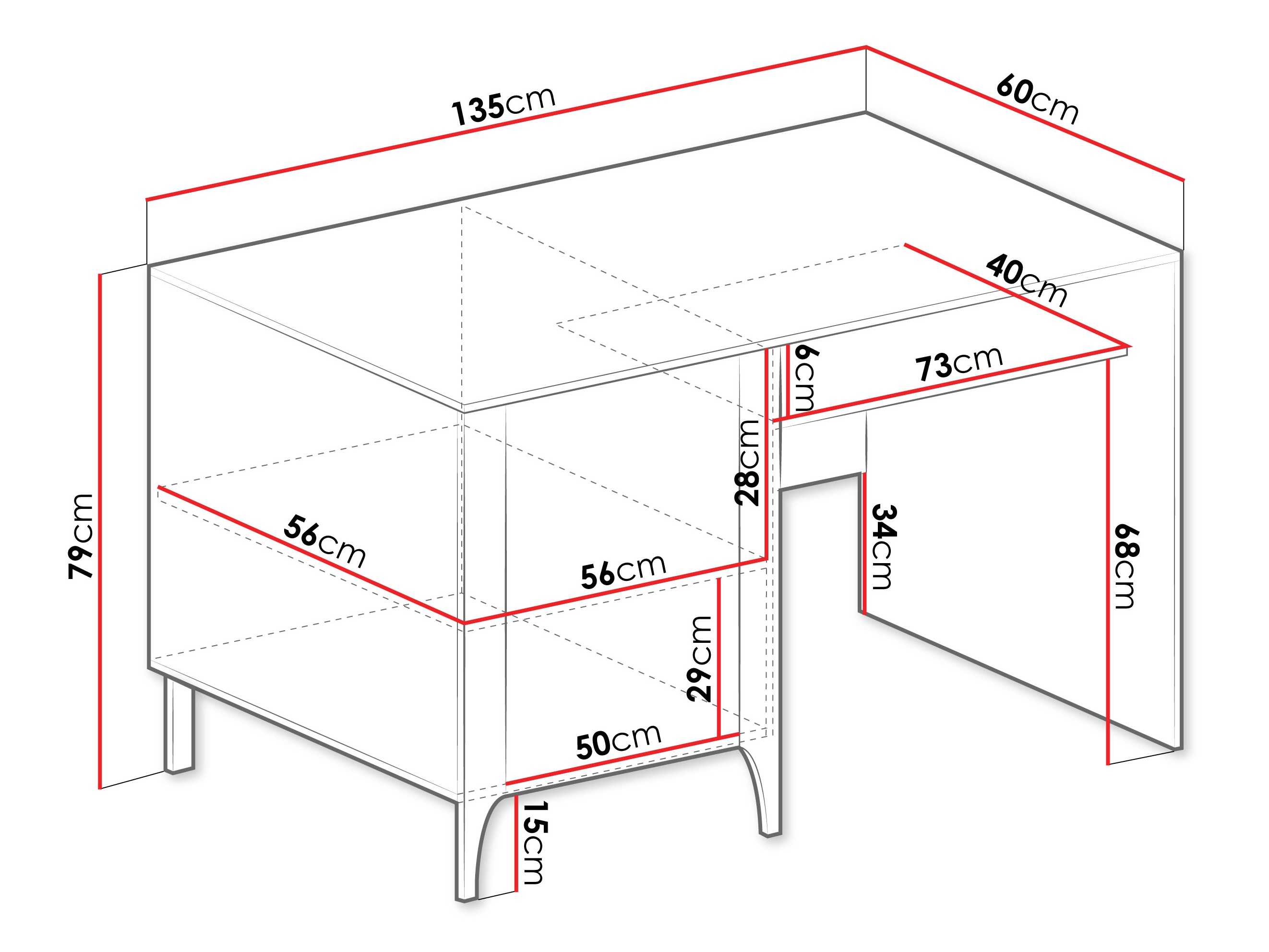 Birou Mavtoru 108 (Negru)