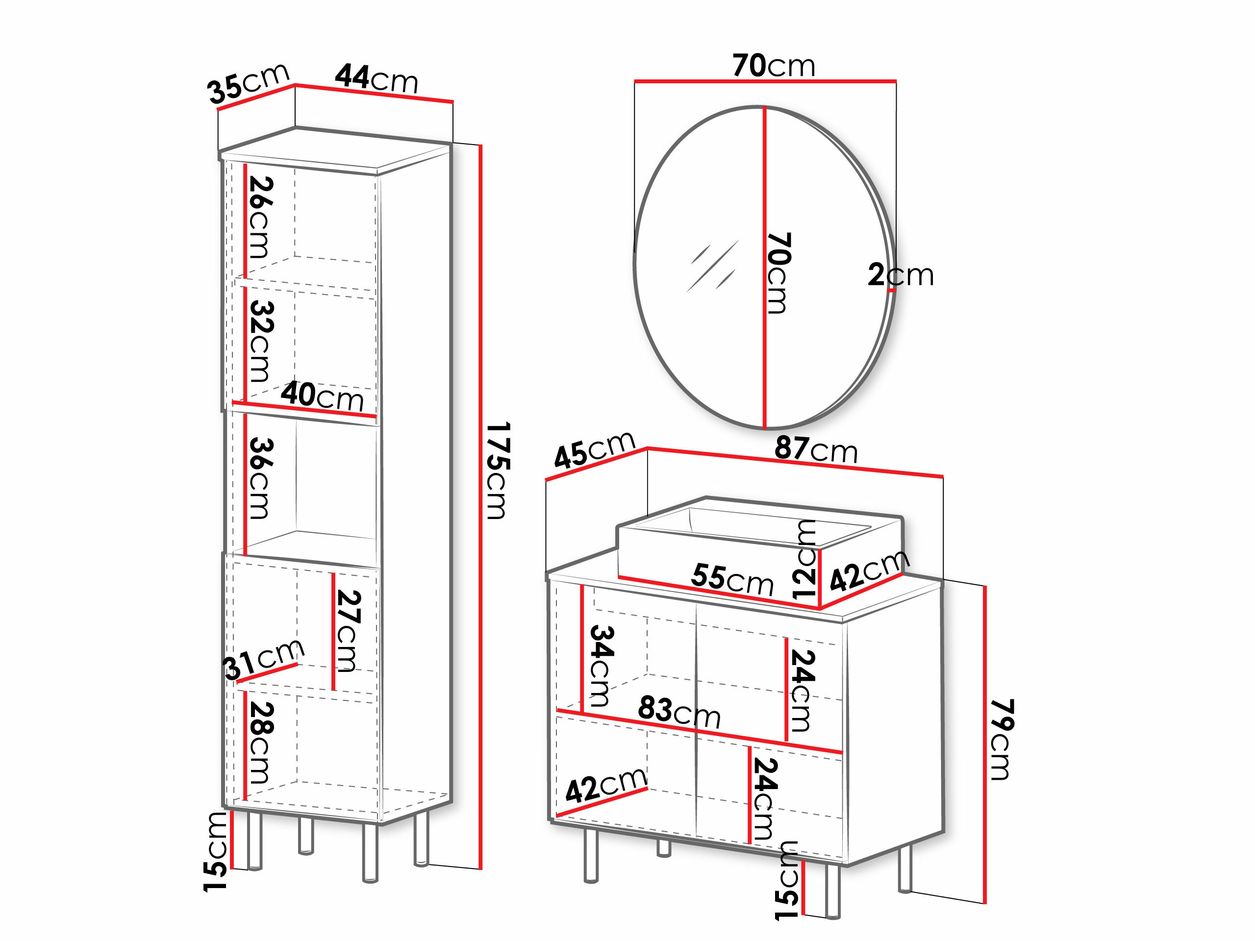 Set baie Decus III (Cașmir)