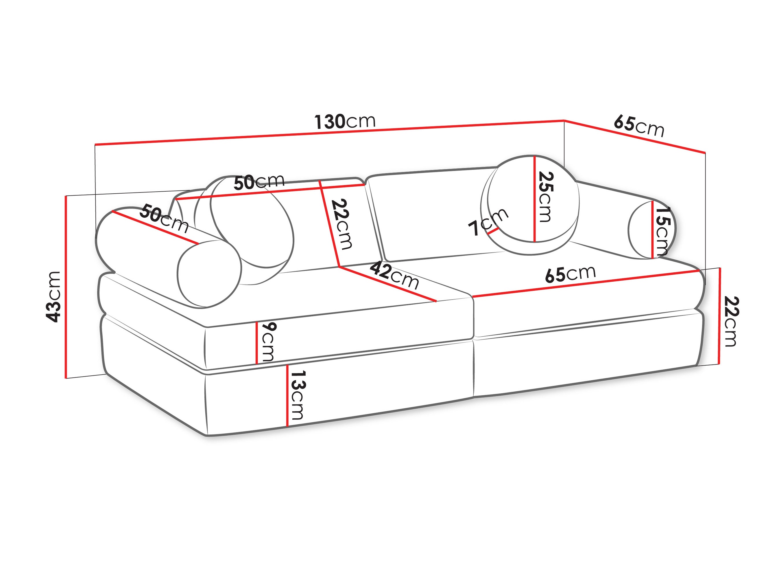 Canapea SR10559 cu ambalaj deteriorat