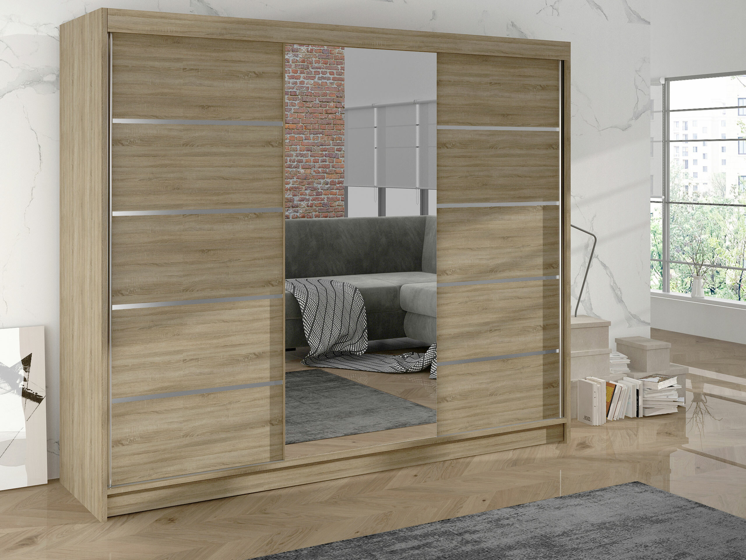 Dulap Closico Durion IV (Stejar Sonoma)