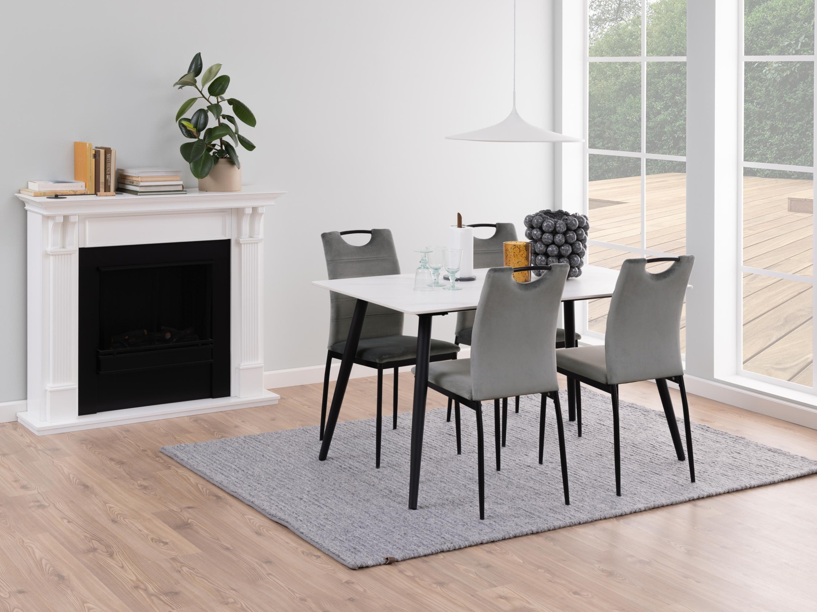 Masă Norsica 588 (Marmură albă)