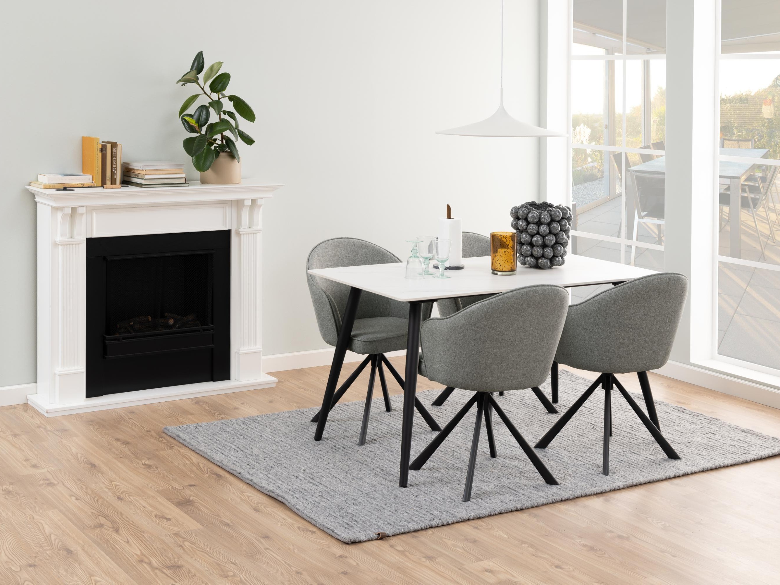 Masă Norsica 588 (Marmură albă)